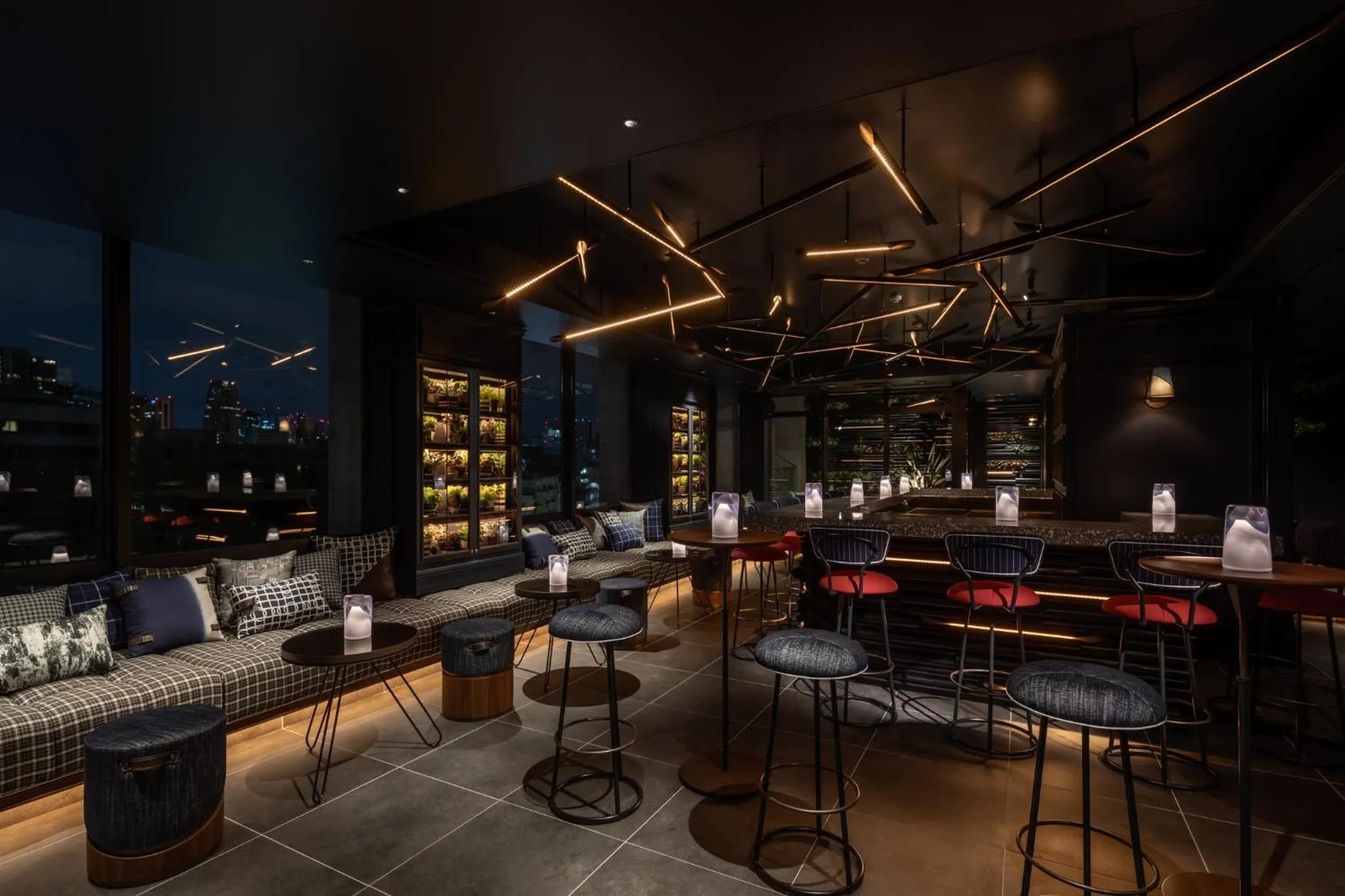 Lounge or bar in The LIVELY TOKYO AZABUJUBAN