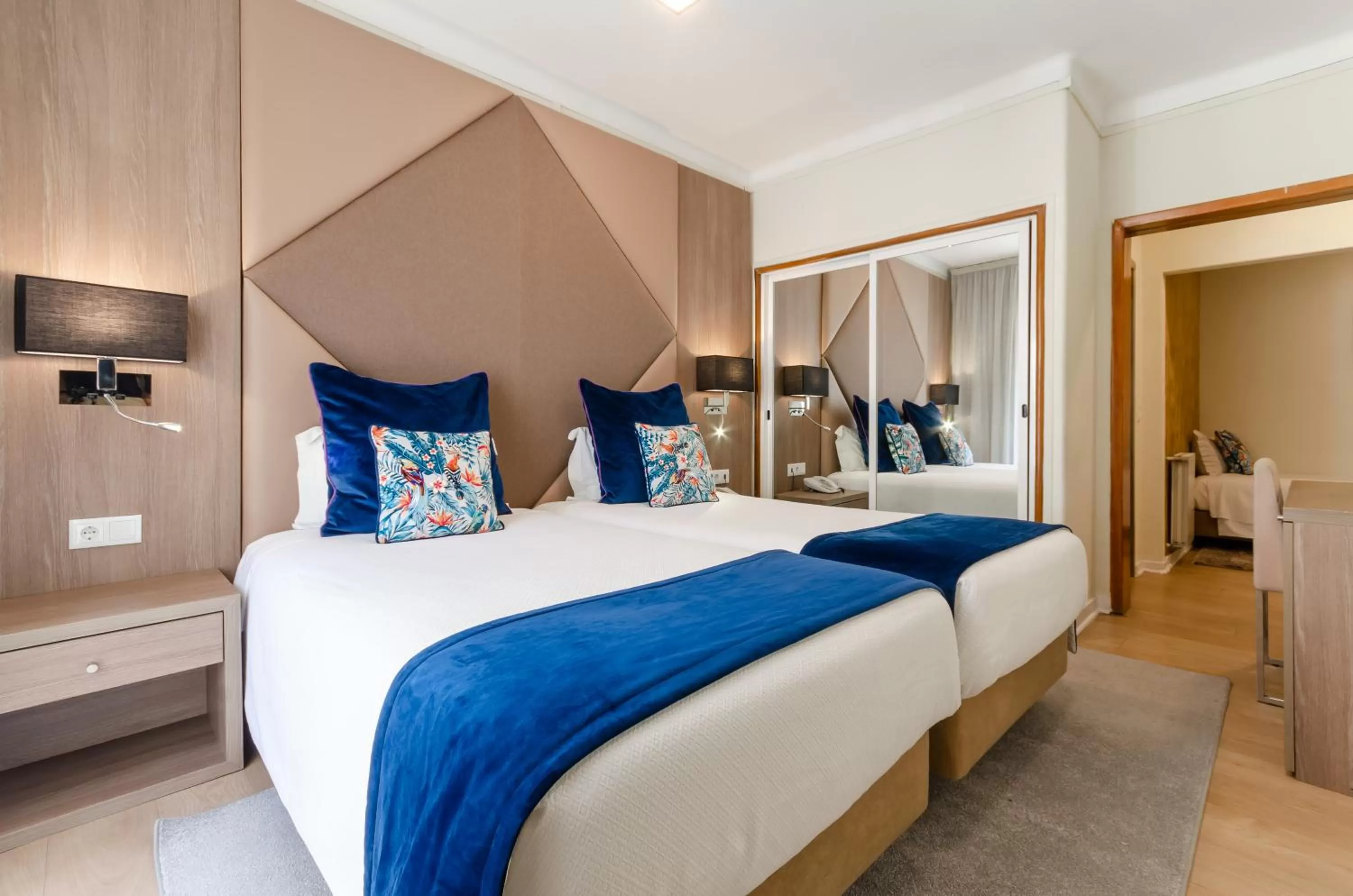 Bedroom, Bed in Hotel INN Rossio