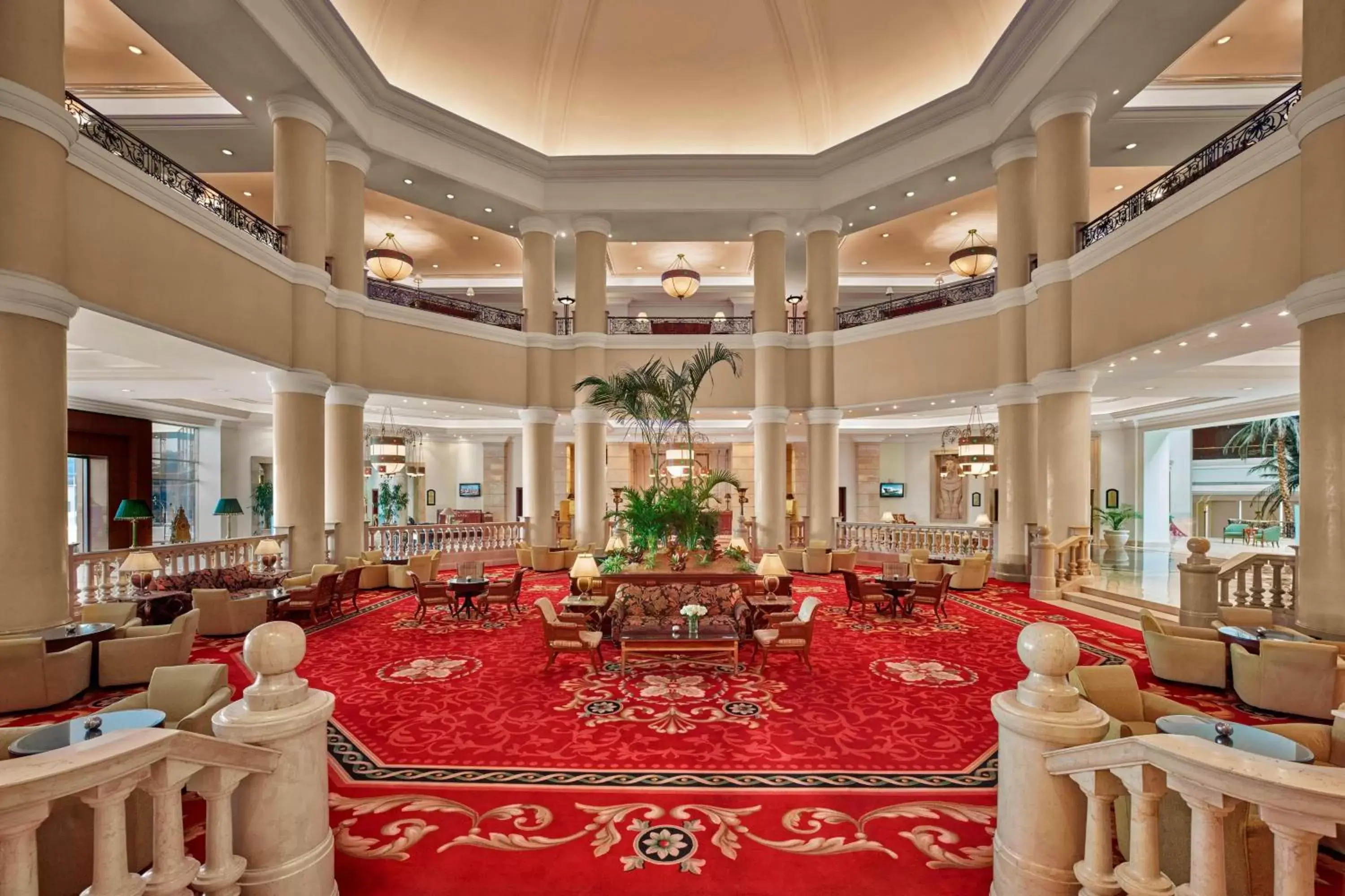 Lobby or reception in JW Marriott Hotel Cairo