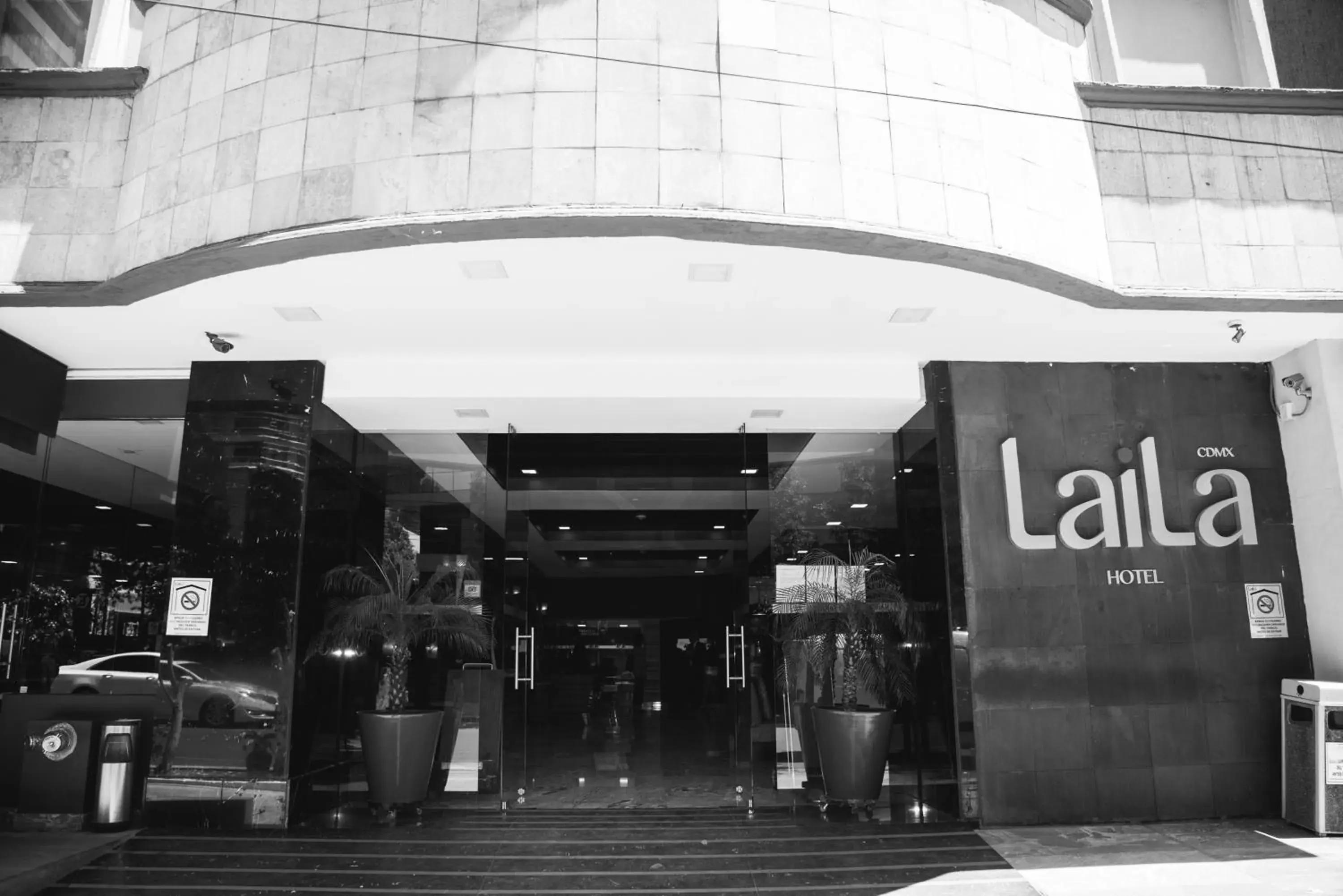 Facade/entrance in LaiLa Hotel CDMX