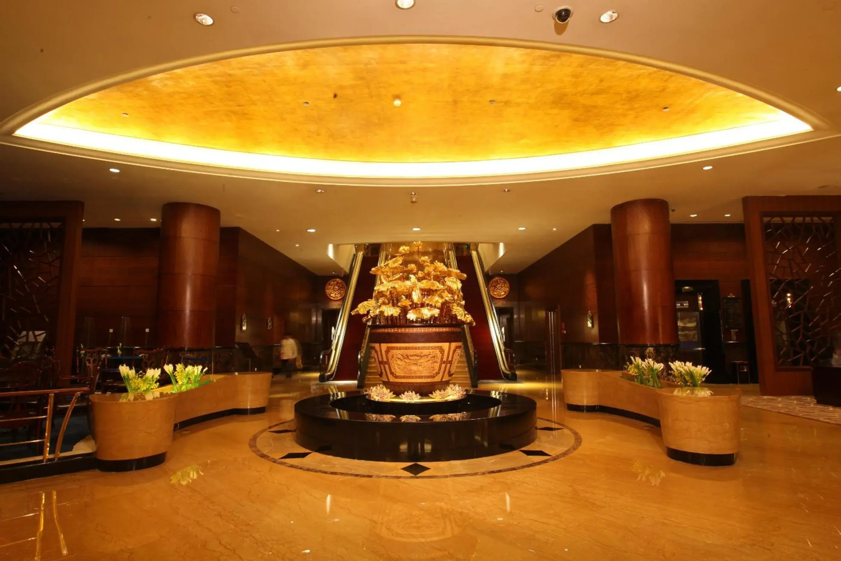 Lobby or reception, Lobby/Reception in Zhongwei Green Lake Hotel Kunming