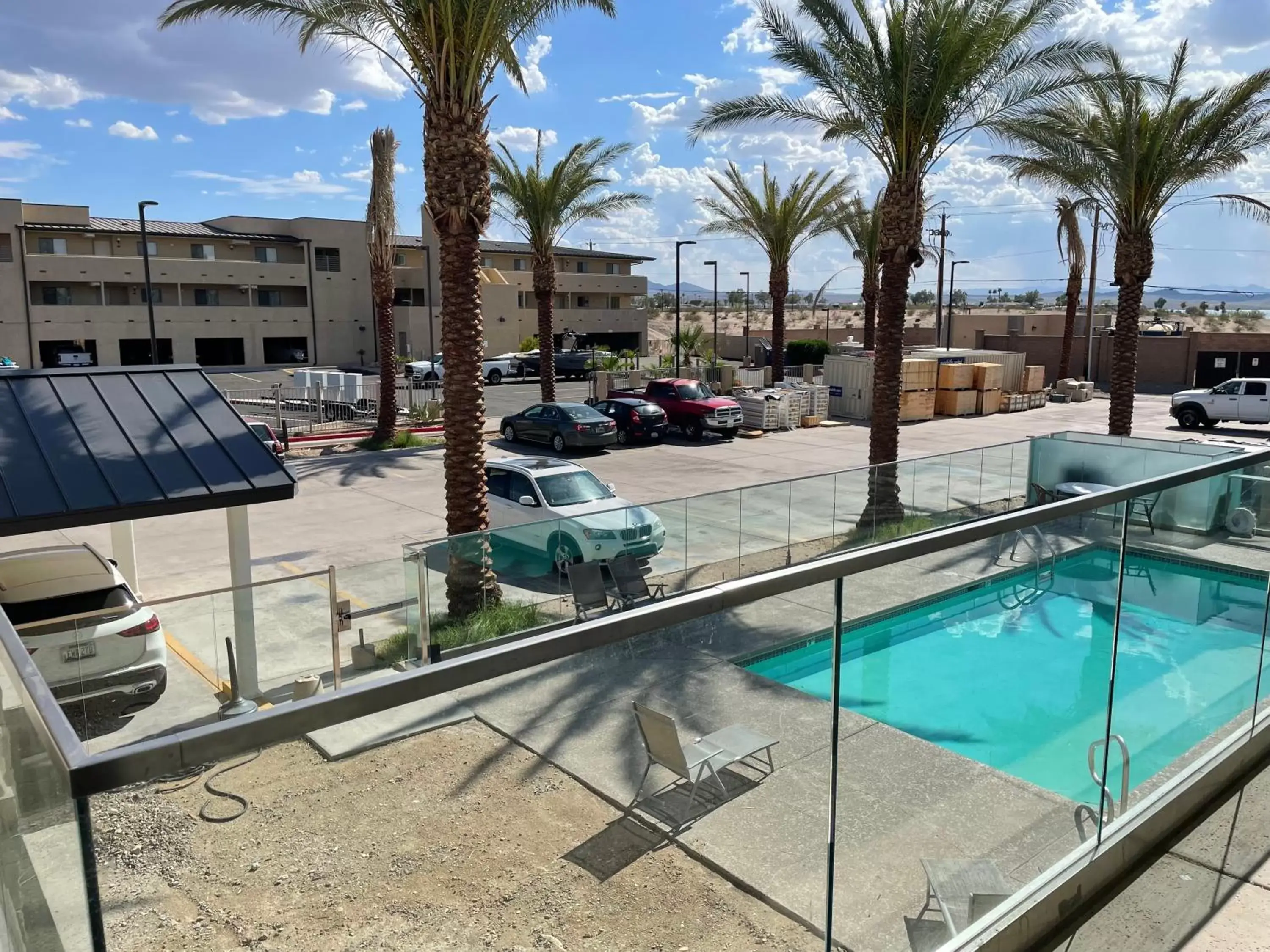 Pool View in Sway Hotel