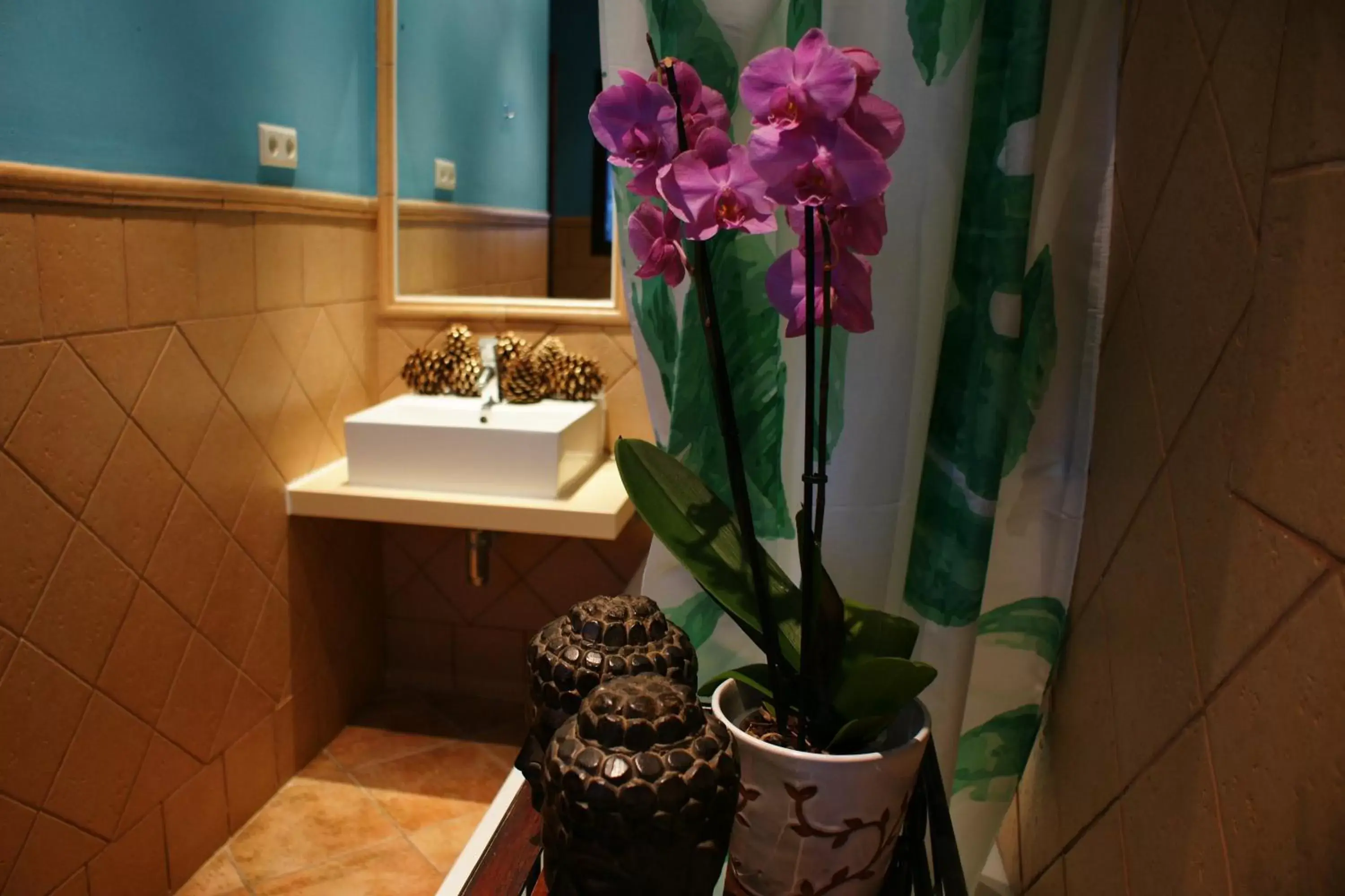 Bathroom in Hotel Rural Molino del Puente Ronda