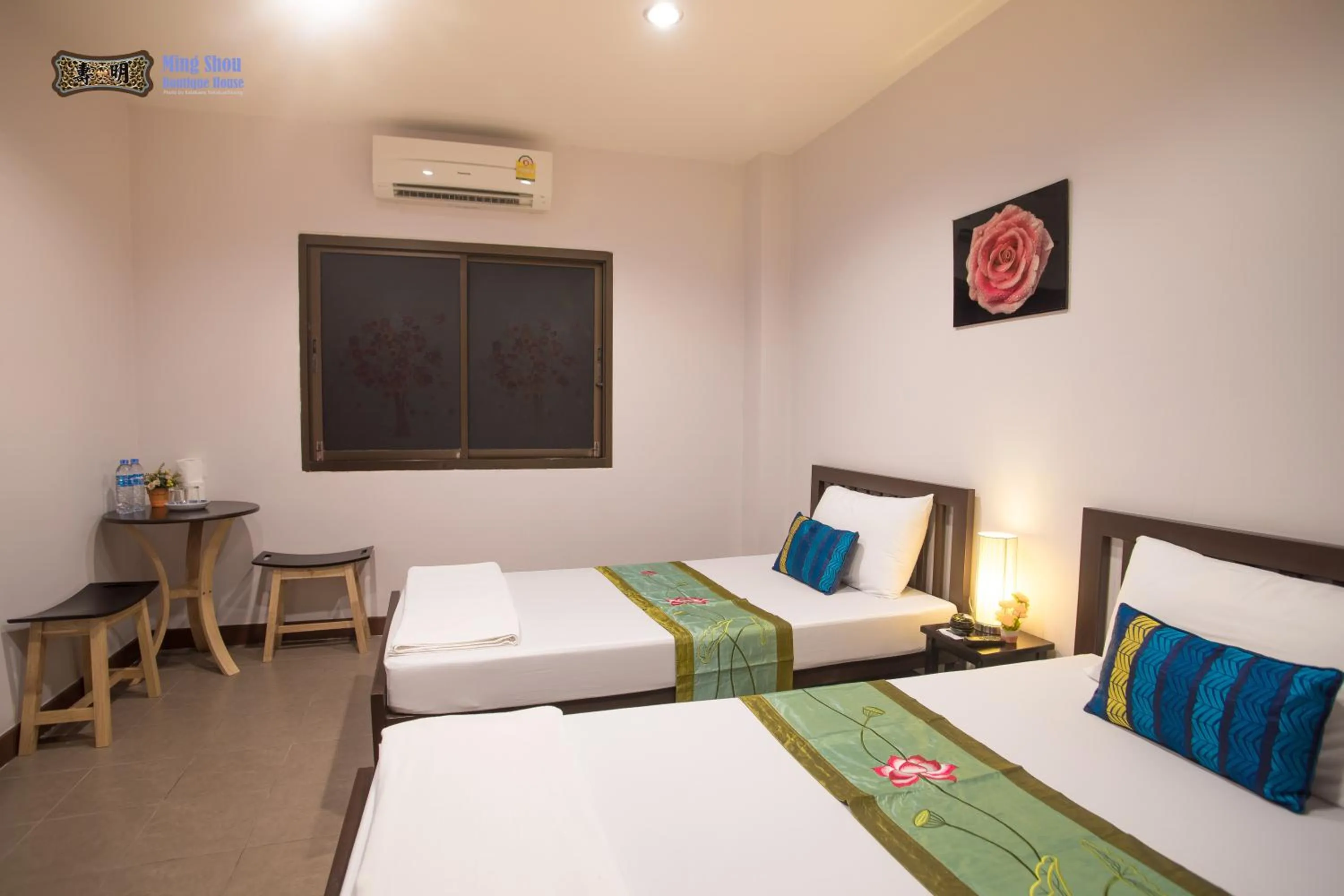 Bed in Ming Shou Boutique House