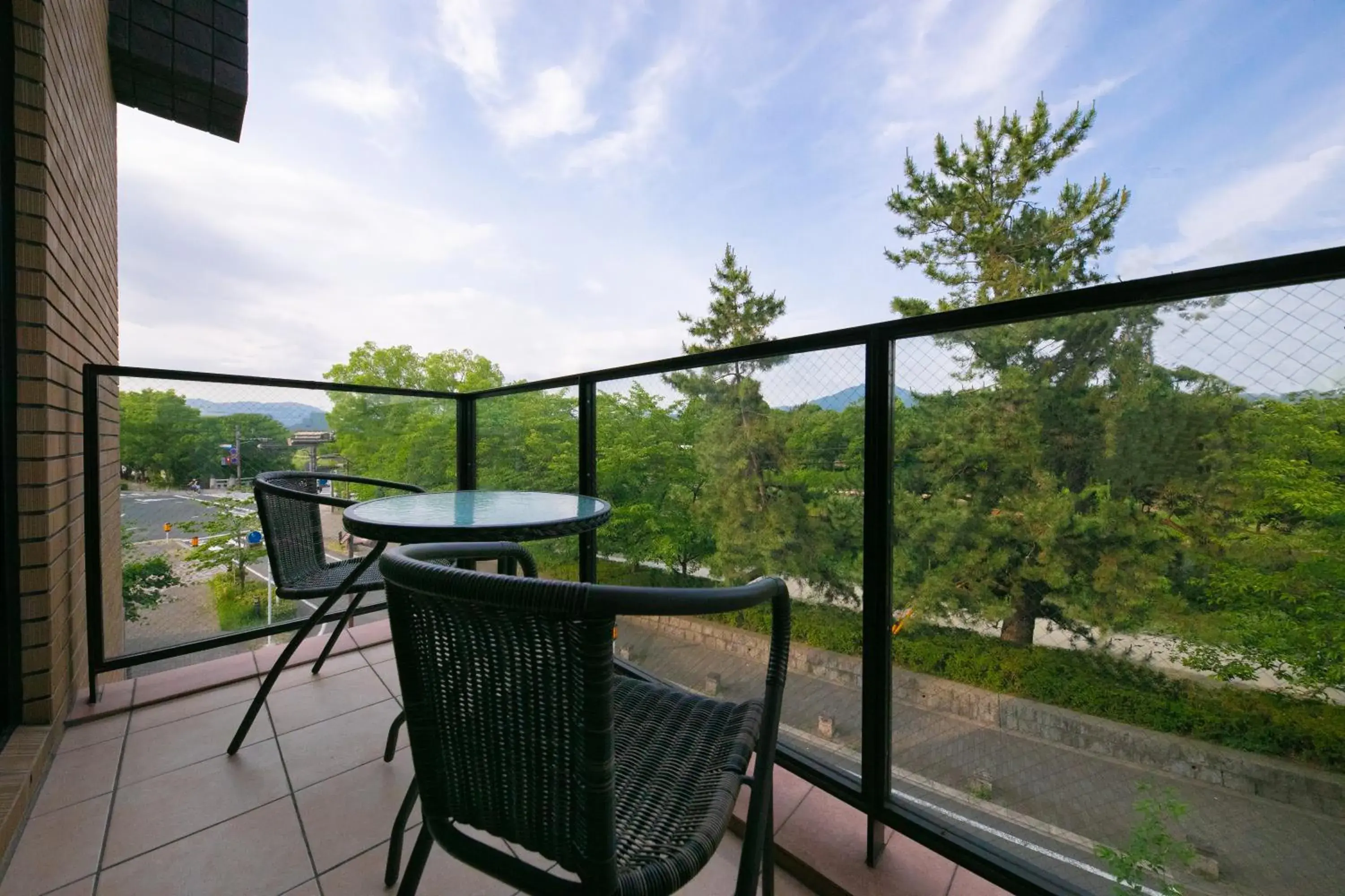 Balcony/Terrace in Riverte Kyoto Kamogawa