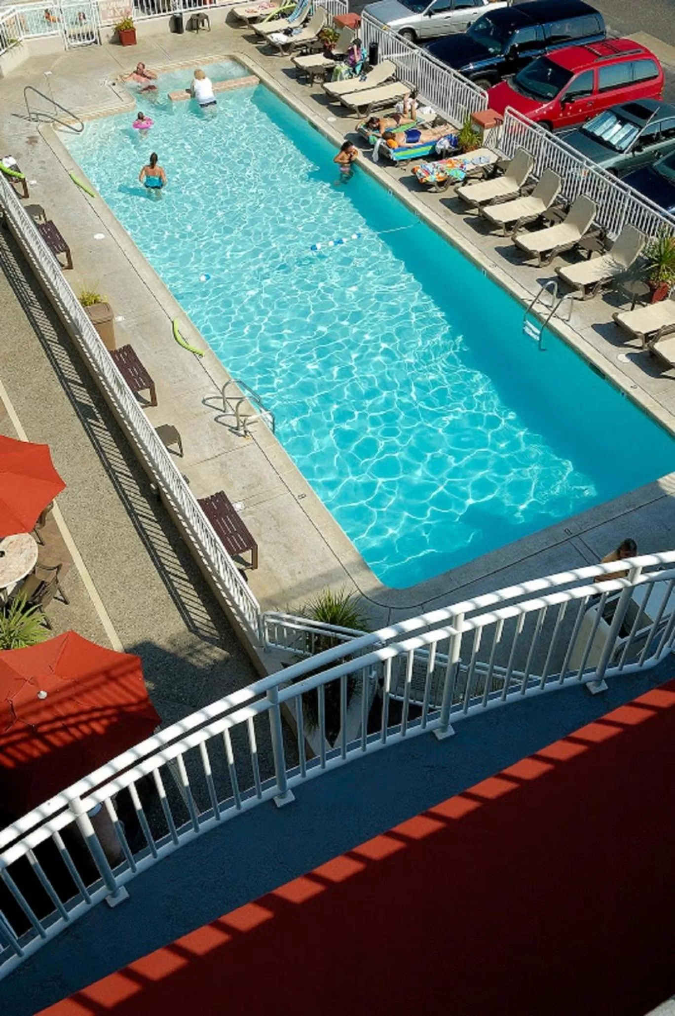 Pool view in Montreal Beach Resort