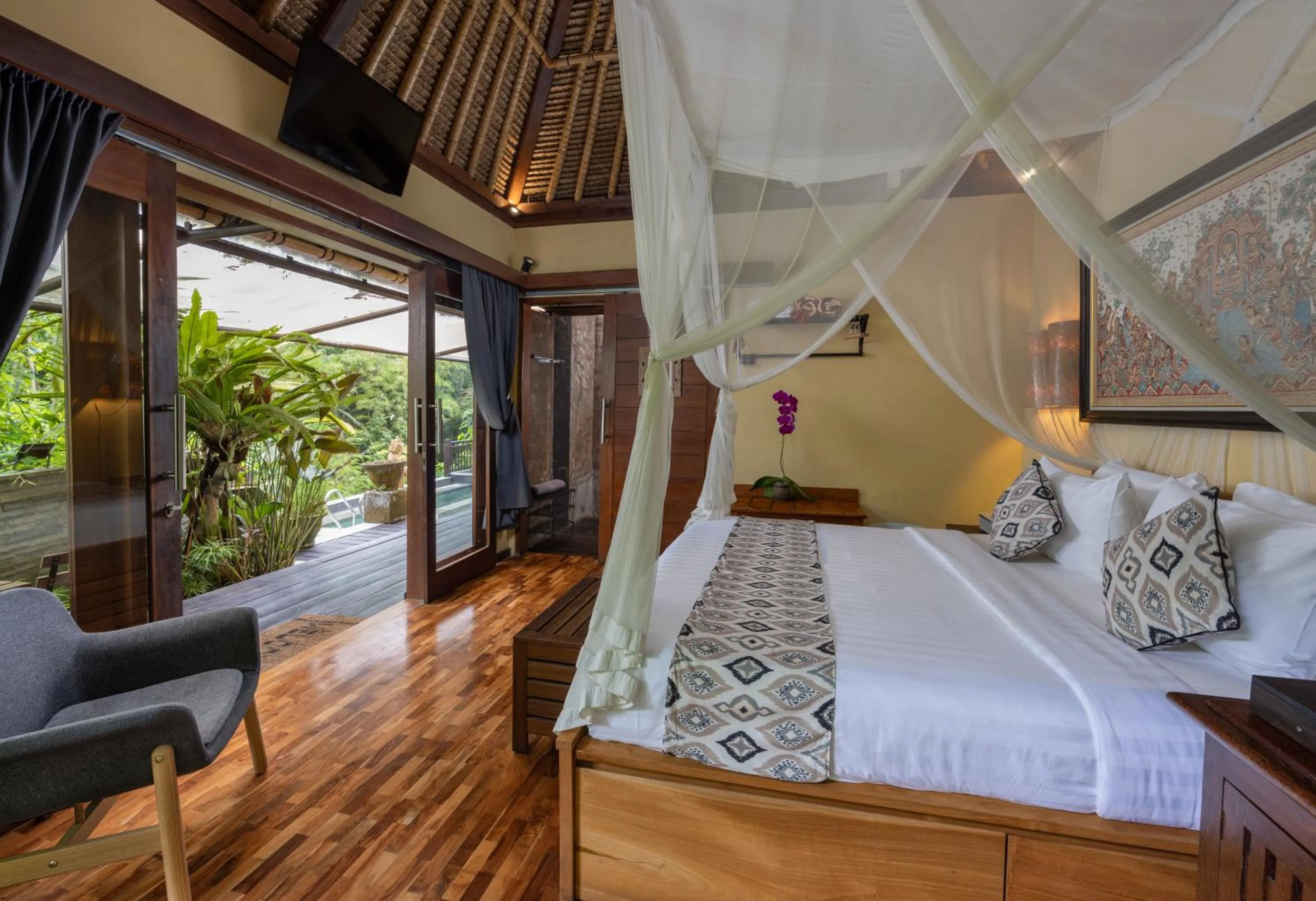 Bedroom, Bed in The Pari Sudha