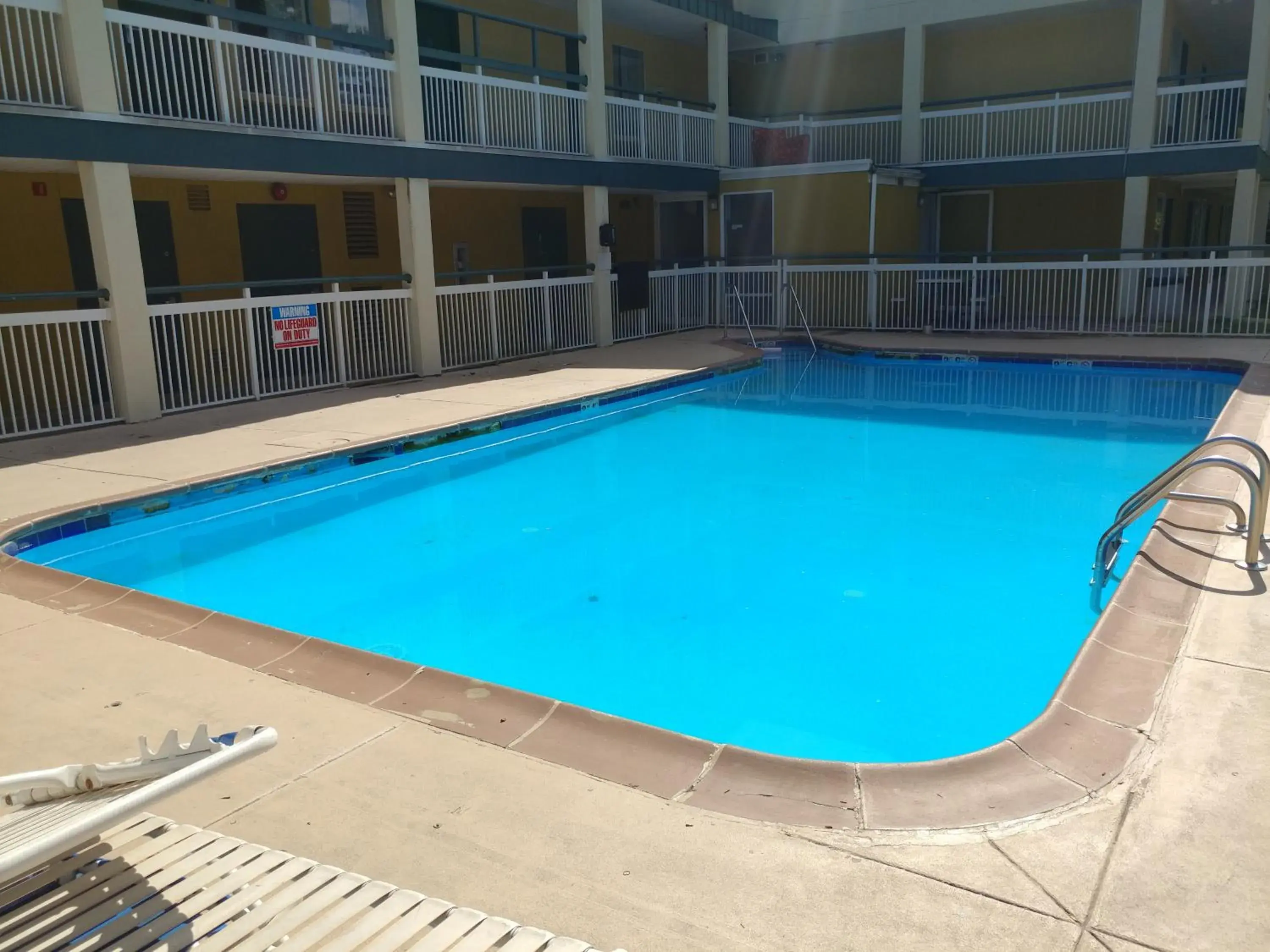 Pool view in Super 8 by Wyndham New Cumberland Pool view in Super 8 by Wyndham New Cumberland