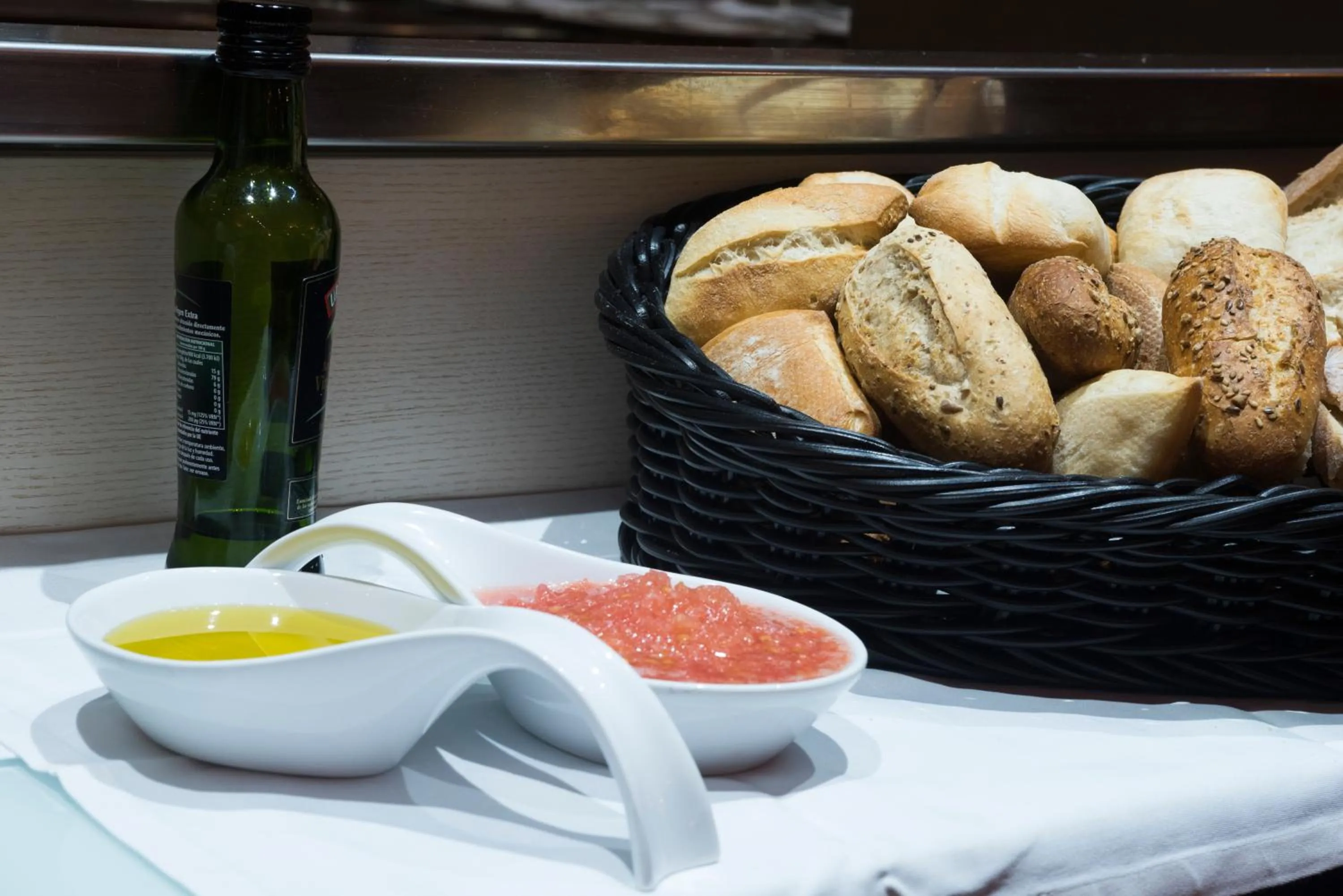 Food close-up in Gran Hotel Lakua