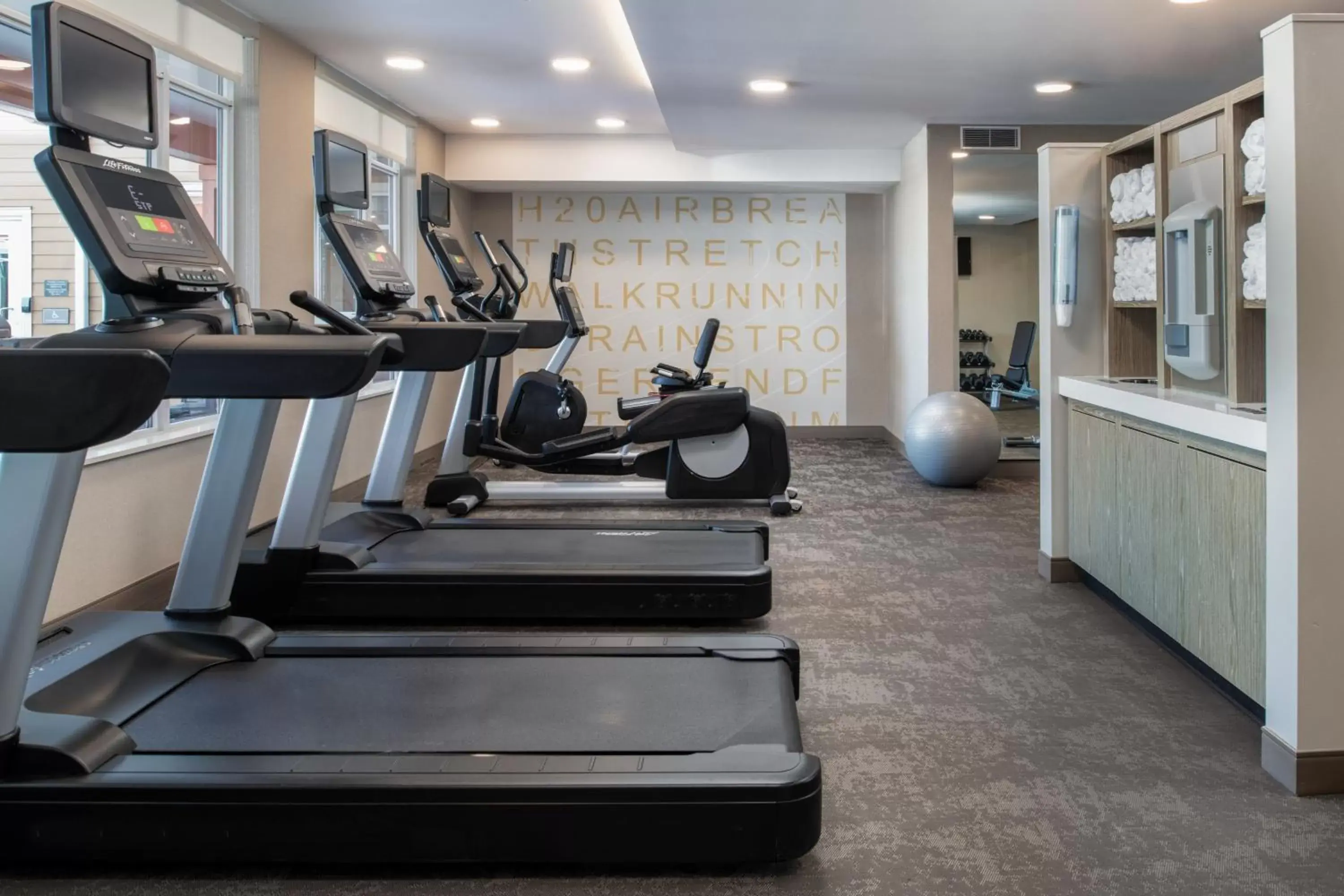 Fitness centre/facilities, Fitness Center/Facilities in Residence Inn by Marriott Portland Vancouver