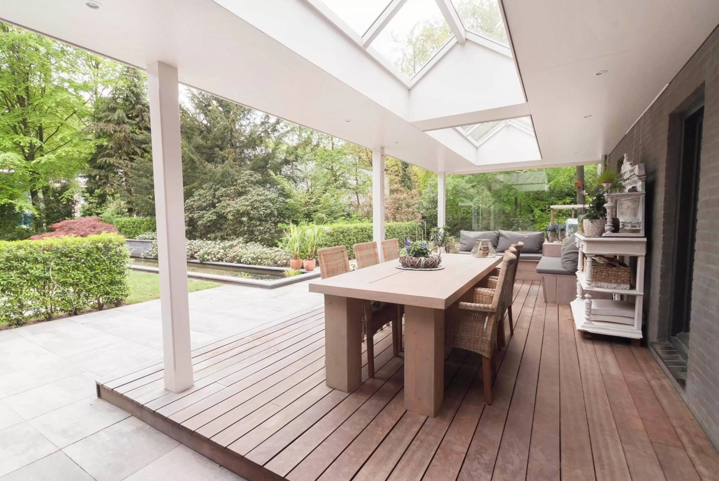 Balcony/Terrace in B&B Het Zonnehuis Boxtel