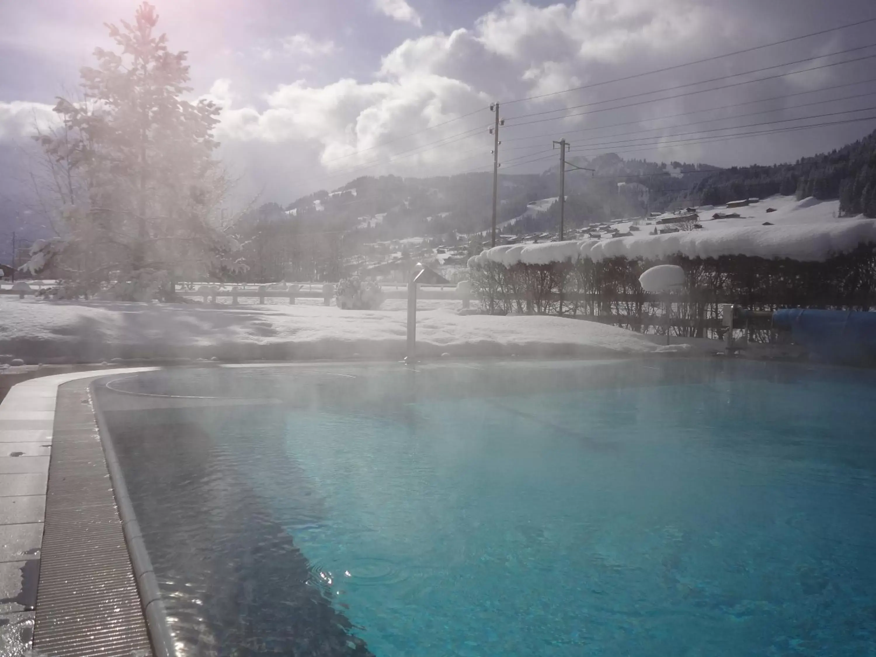 Swimming Pool in Hotel Simmenhof