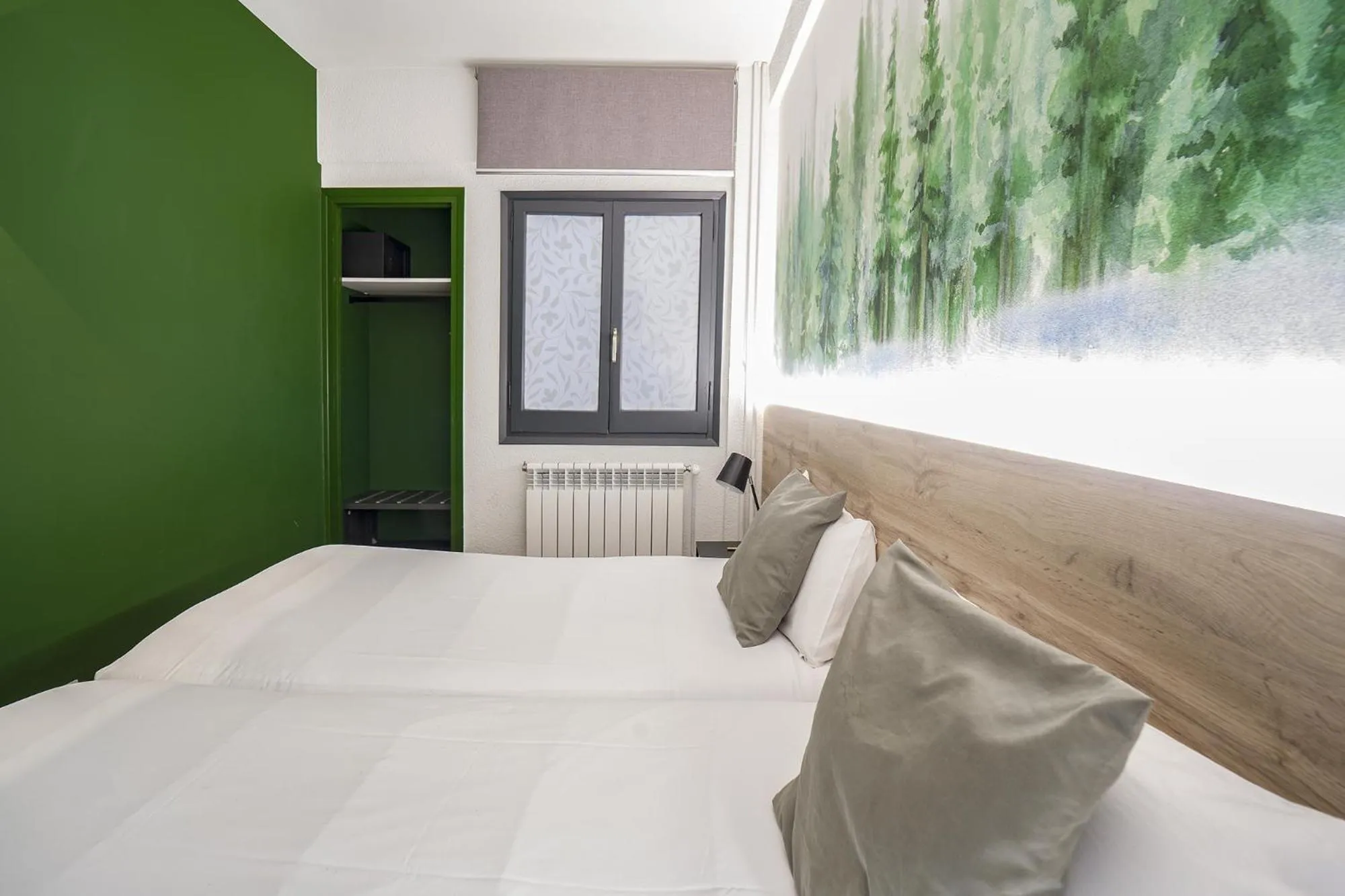 Bed in Glaner Hotel Cafe