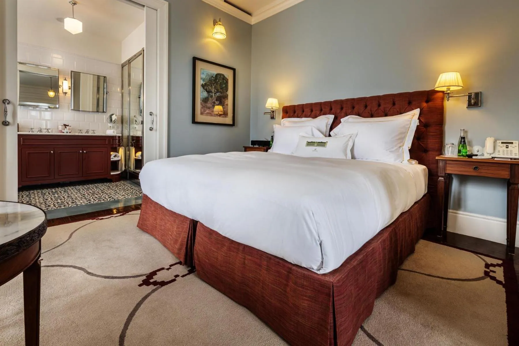 Bed in Vidago Palace