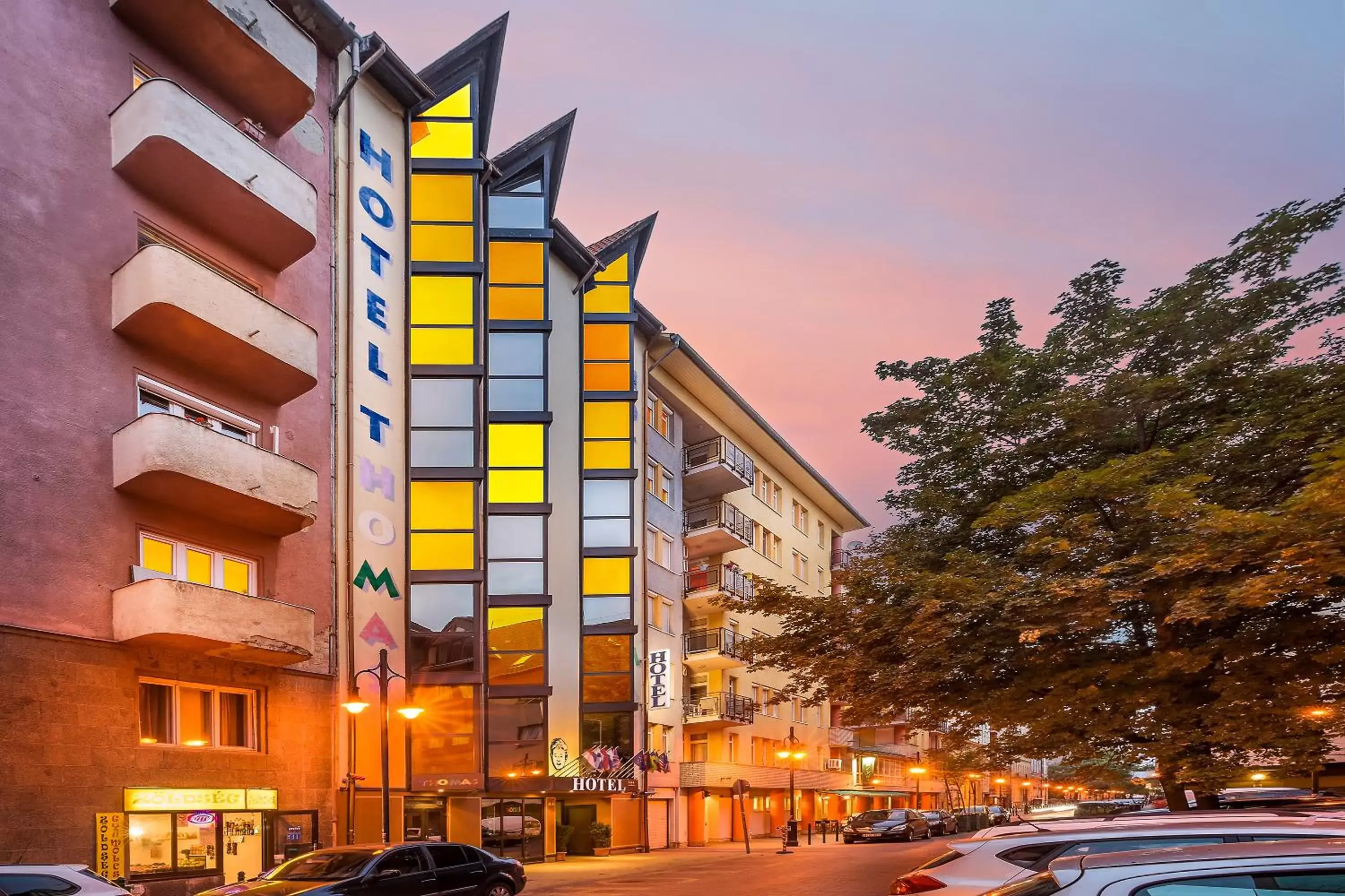 Facade/entrance, Property Building in Thomas Hotel Budapest