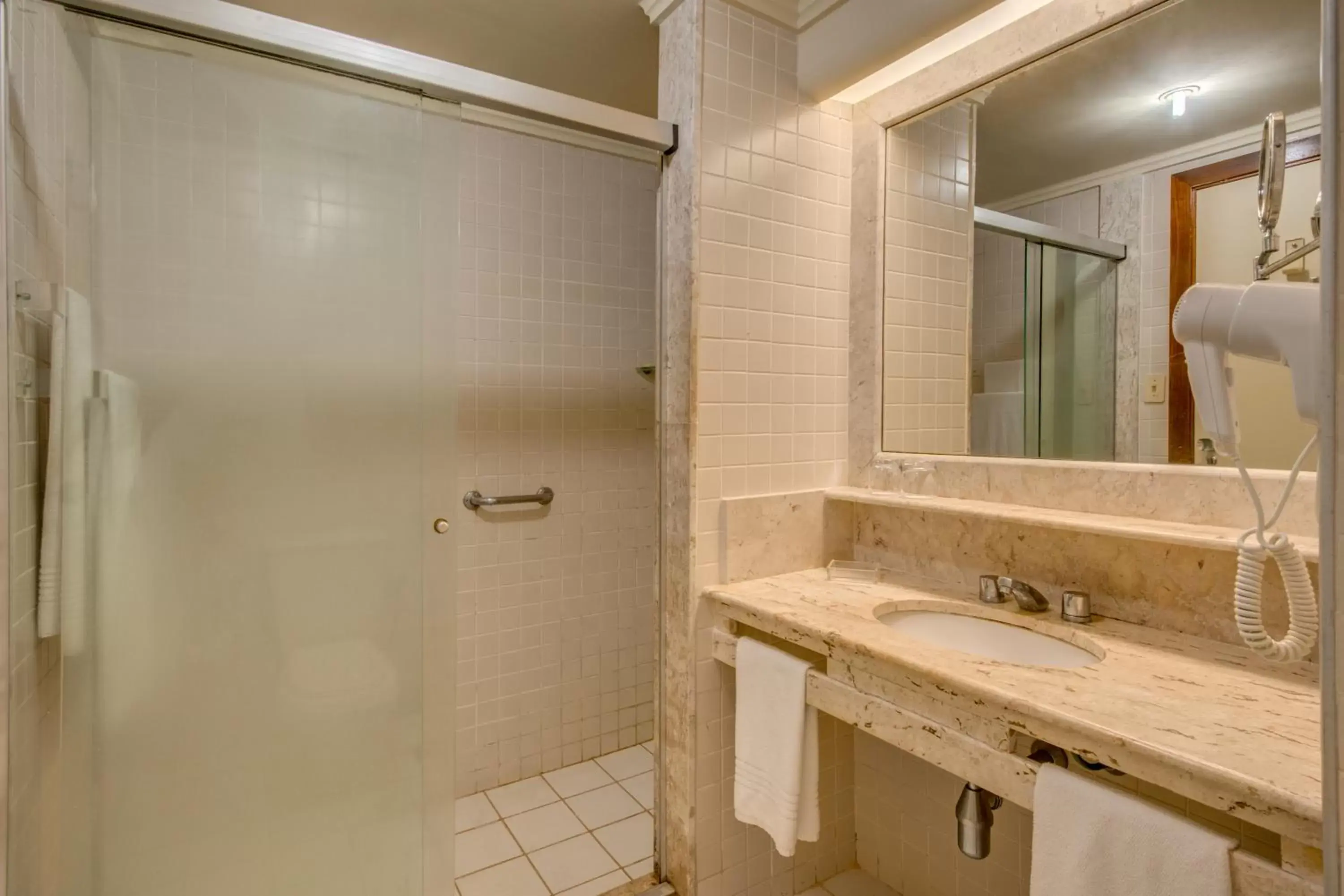 Shower, Bathroom in Costa Mar Recife Hotel by Atlantica