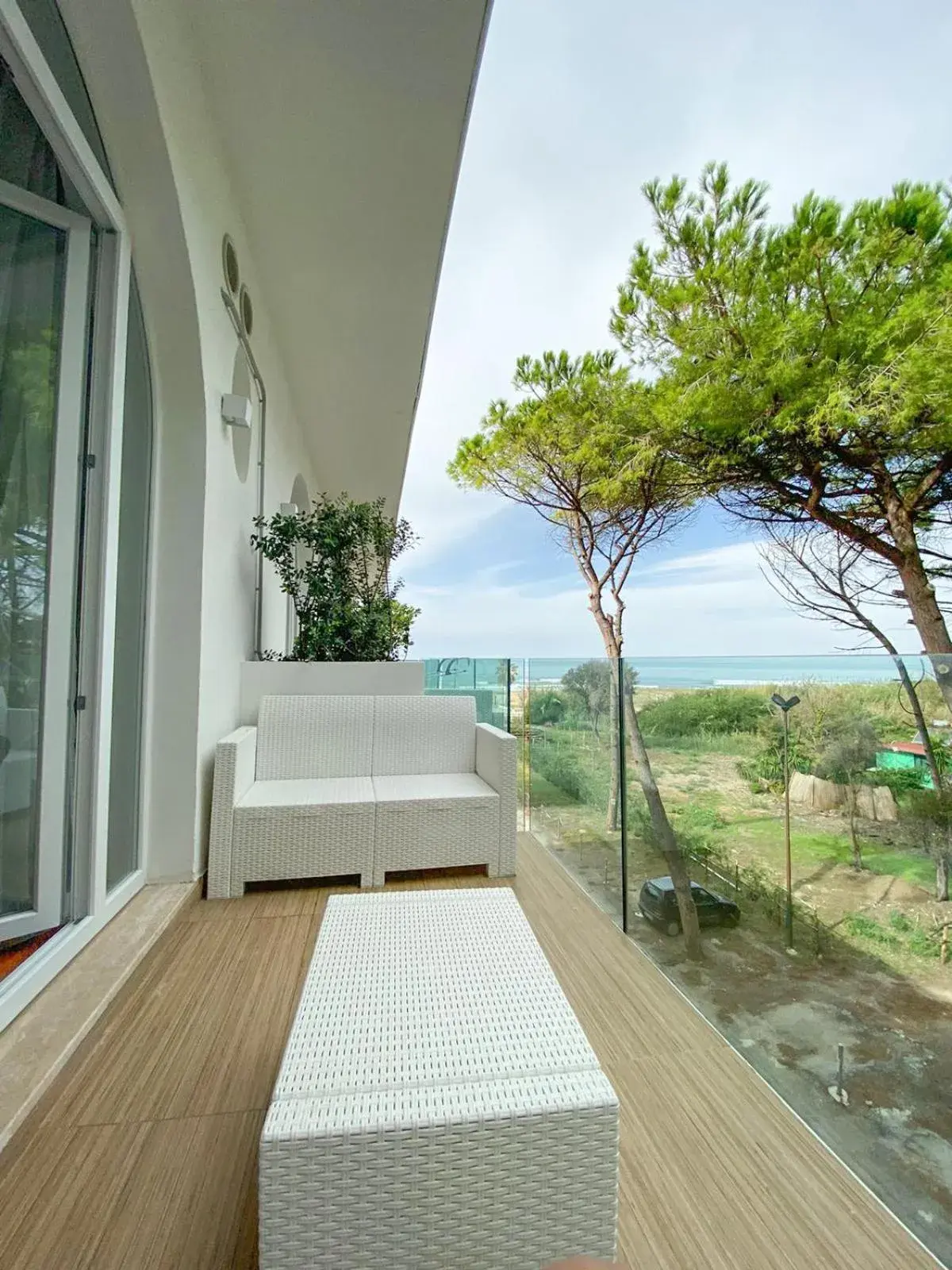 Balcony/Terrace in Hotel Artemide Mare