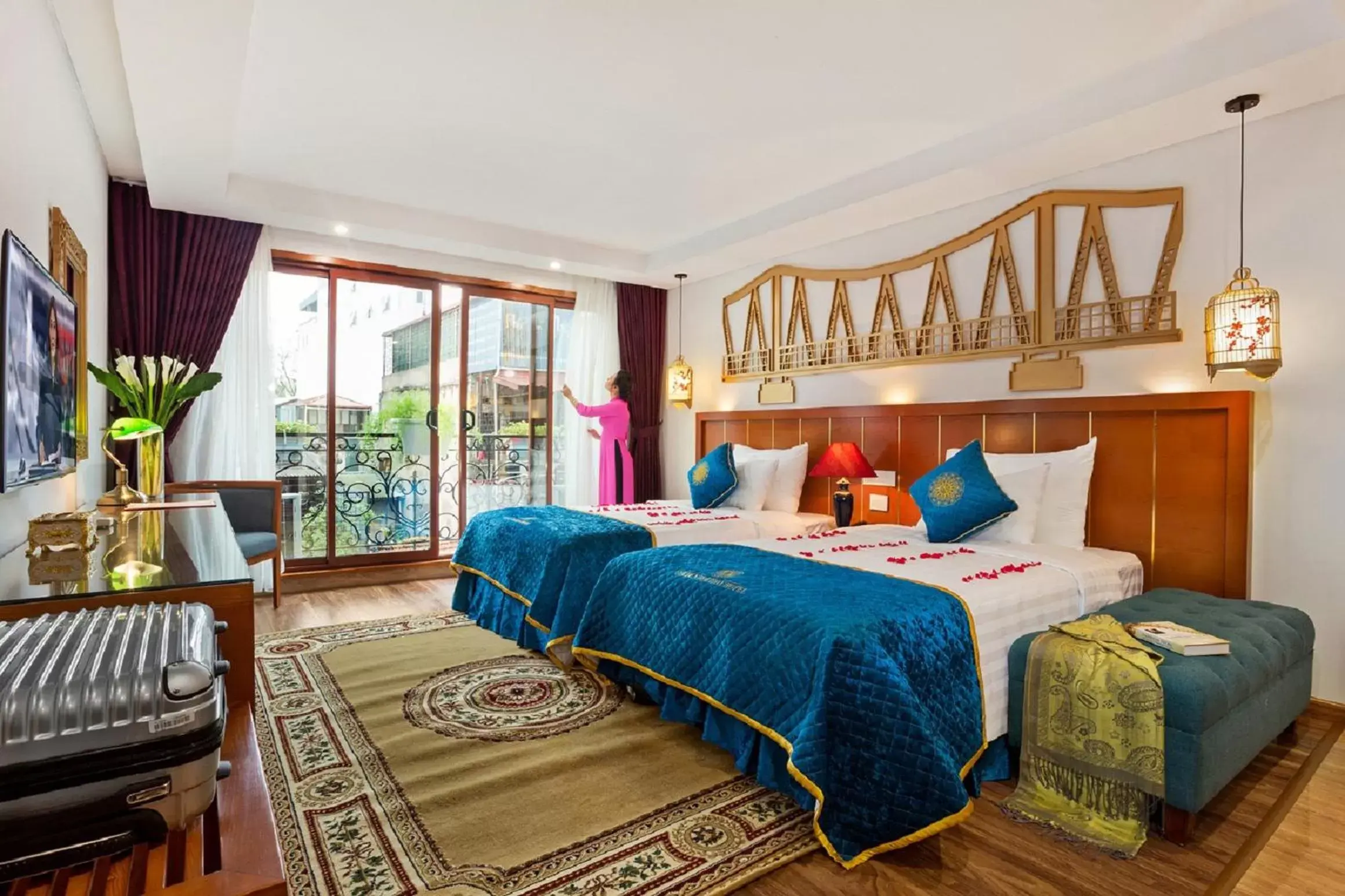 Bedroom in Hanoi Golden Holiday Hotel