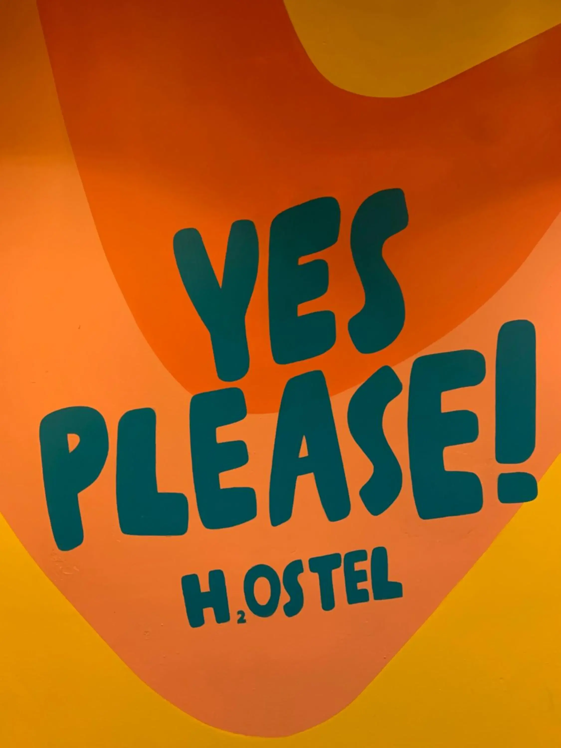 Logo/Certificate/Sign in Yes Please! Hostel