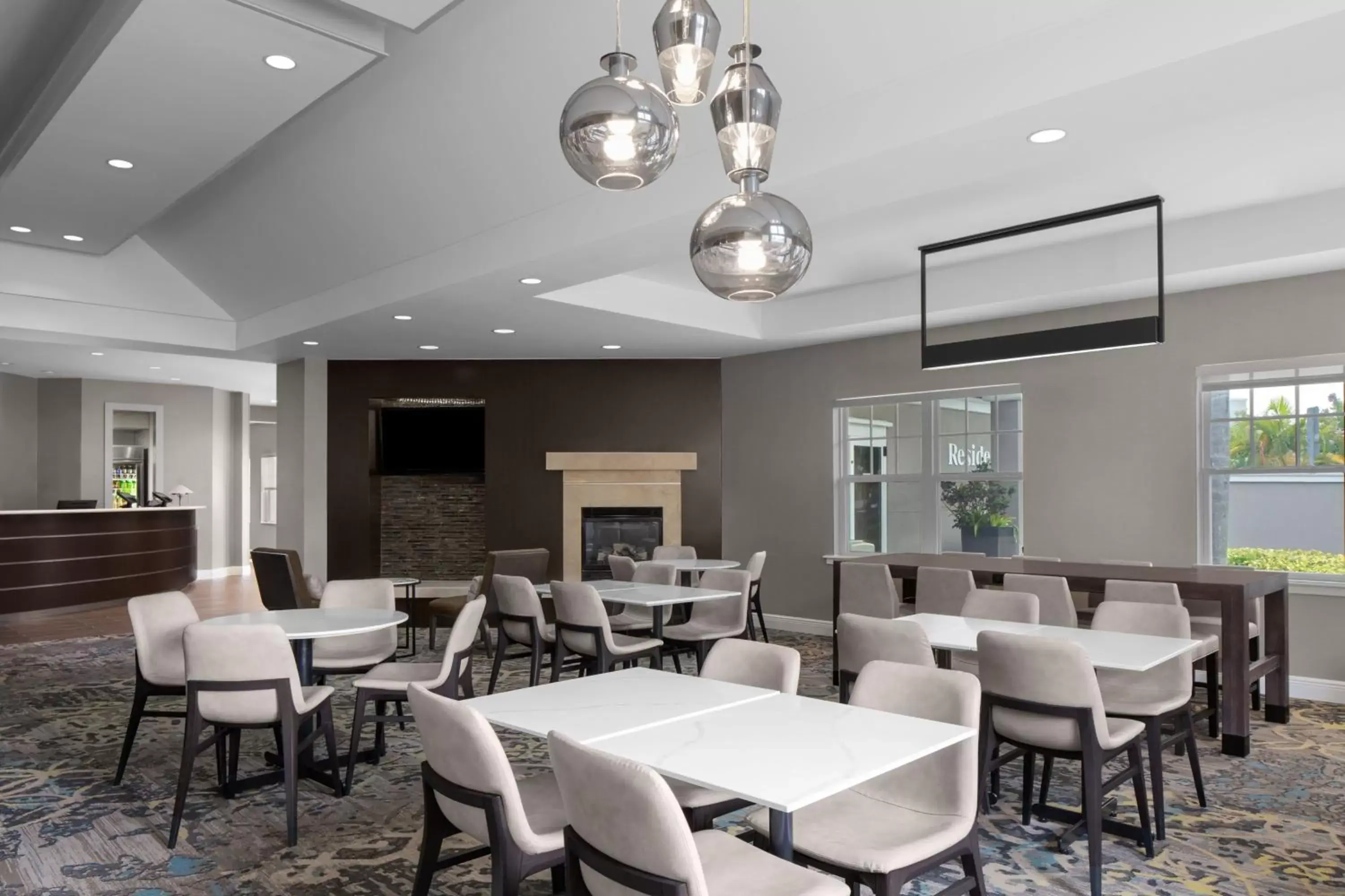 Lobby or reception, Restaurant/Places to Eat in Residence Inn Tampa Oldsmar