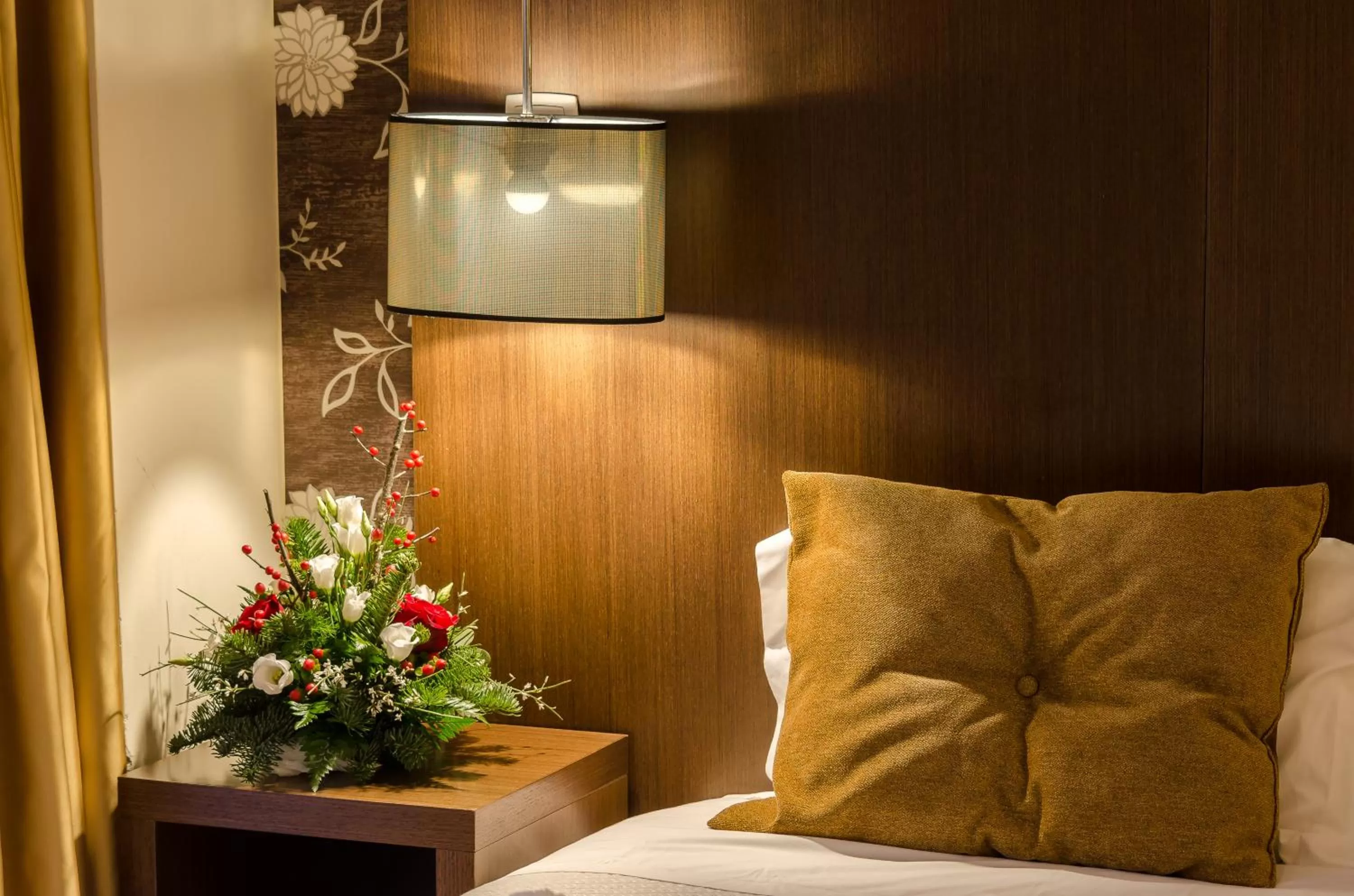 Decorative detail, Bed in Hotel Duas Nações