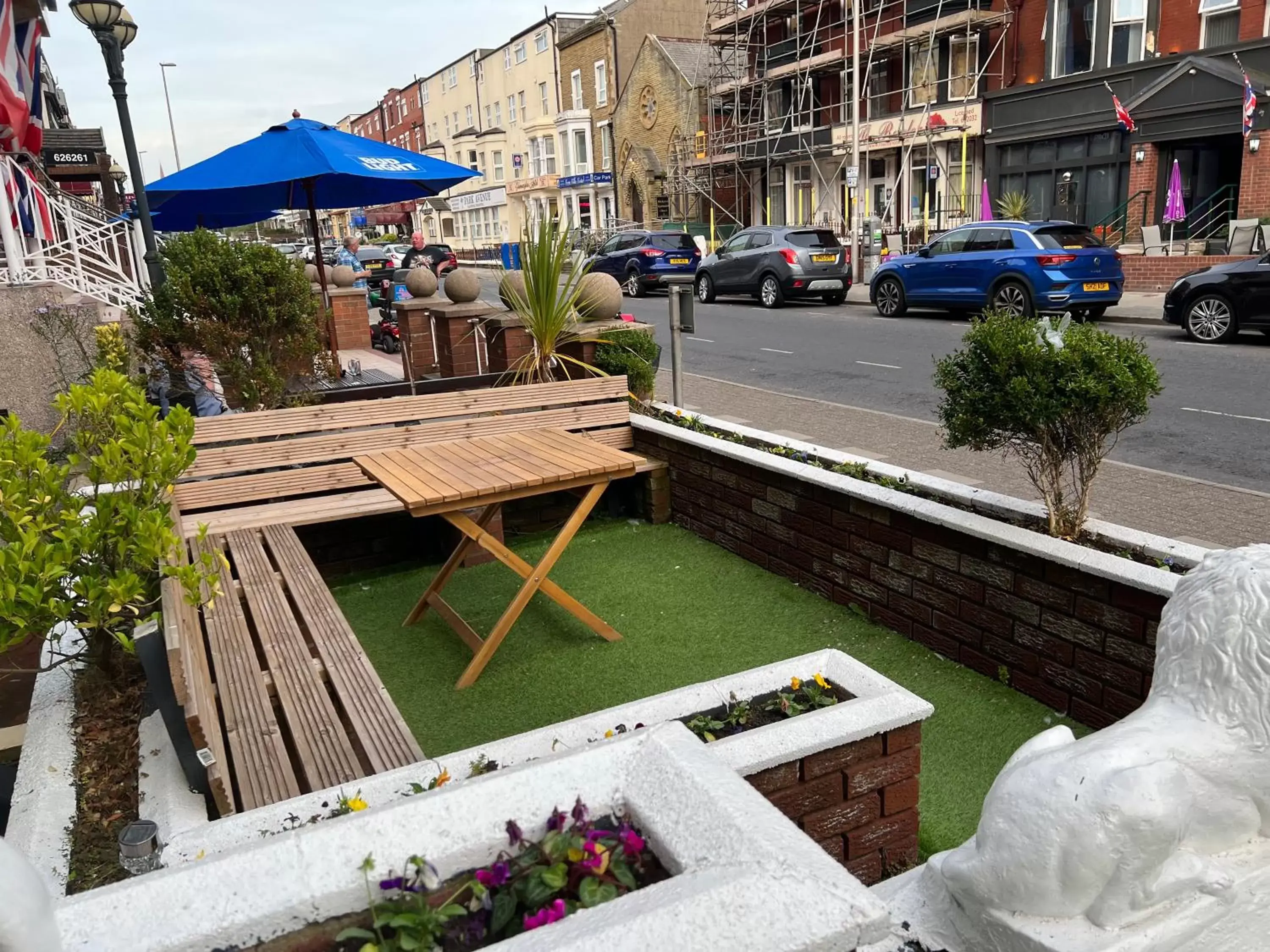 Balcony/Terrace in The Albert Inn Hotel Blackpool