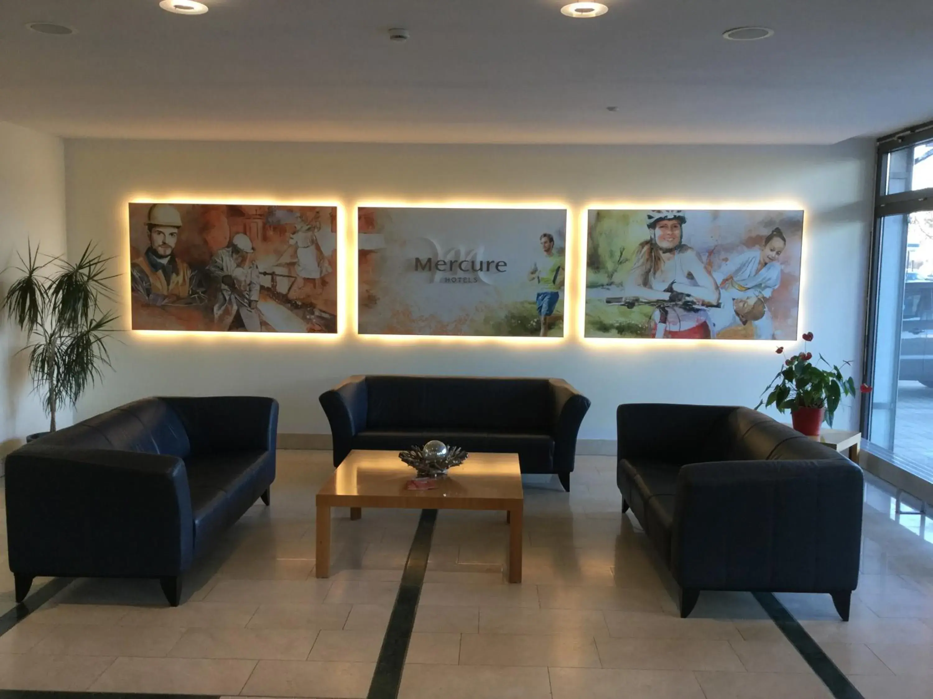 Lobby or reception in Mercure Hotel Riesa Dresden Elbland Lobby or reception in Mercure Hotel Riesa Dresden Elbland