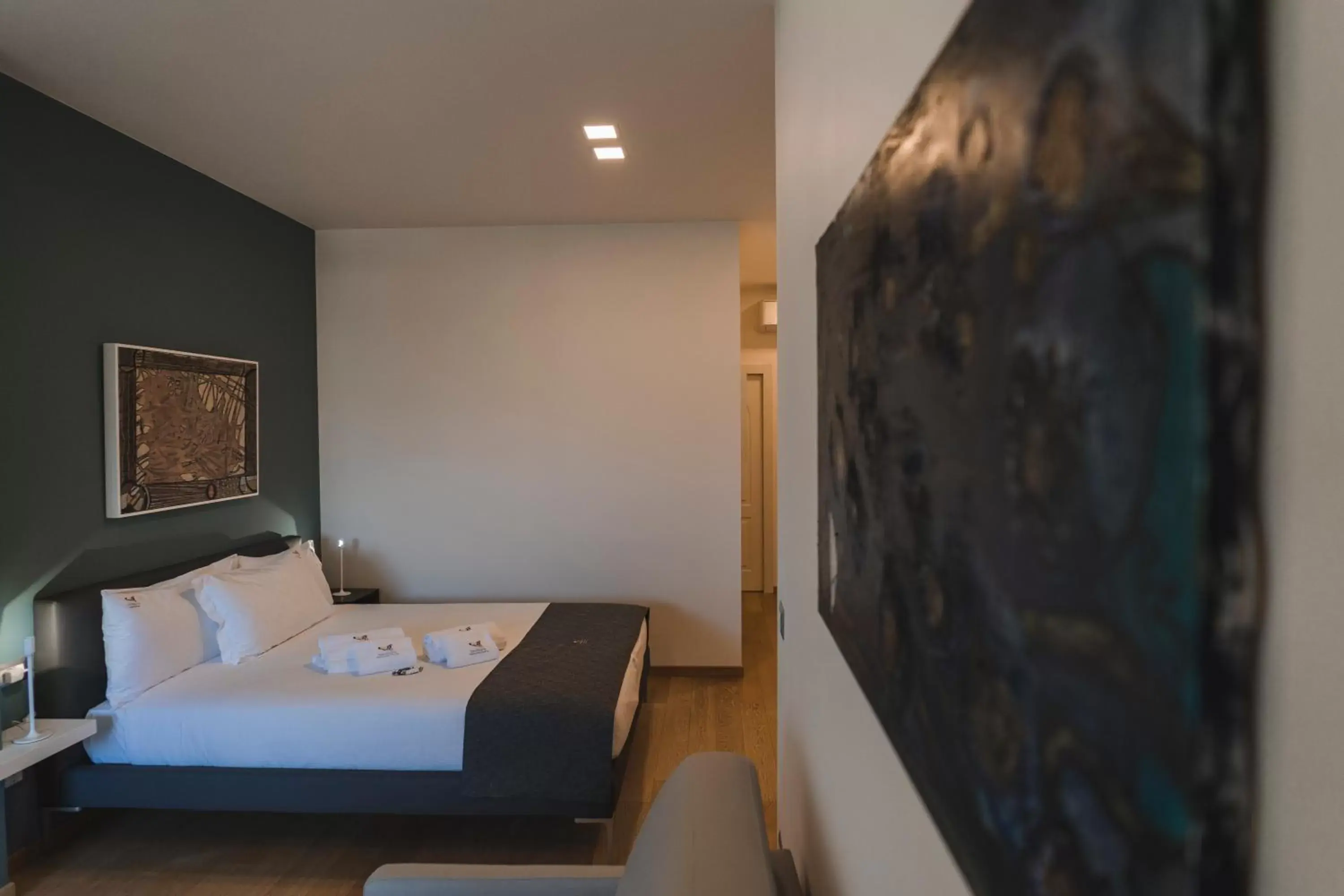 Bed in Sicilia's Art Hotel & Spa Bed in Sicilia's Art Hotel & Spa