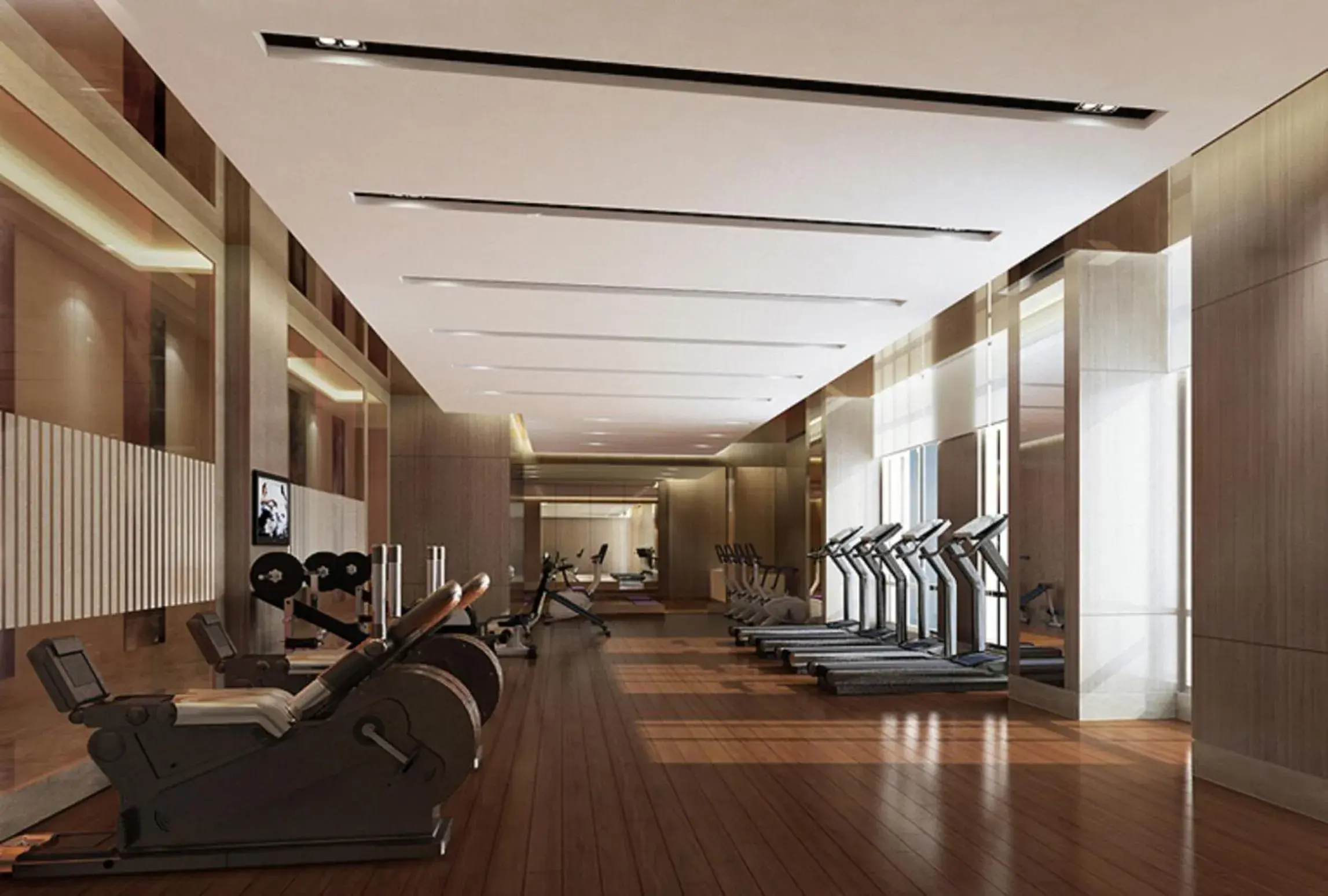 Fitness centre/facilities, Fitness Center/Facilities in Somerset Swan Lake Hefei