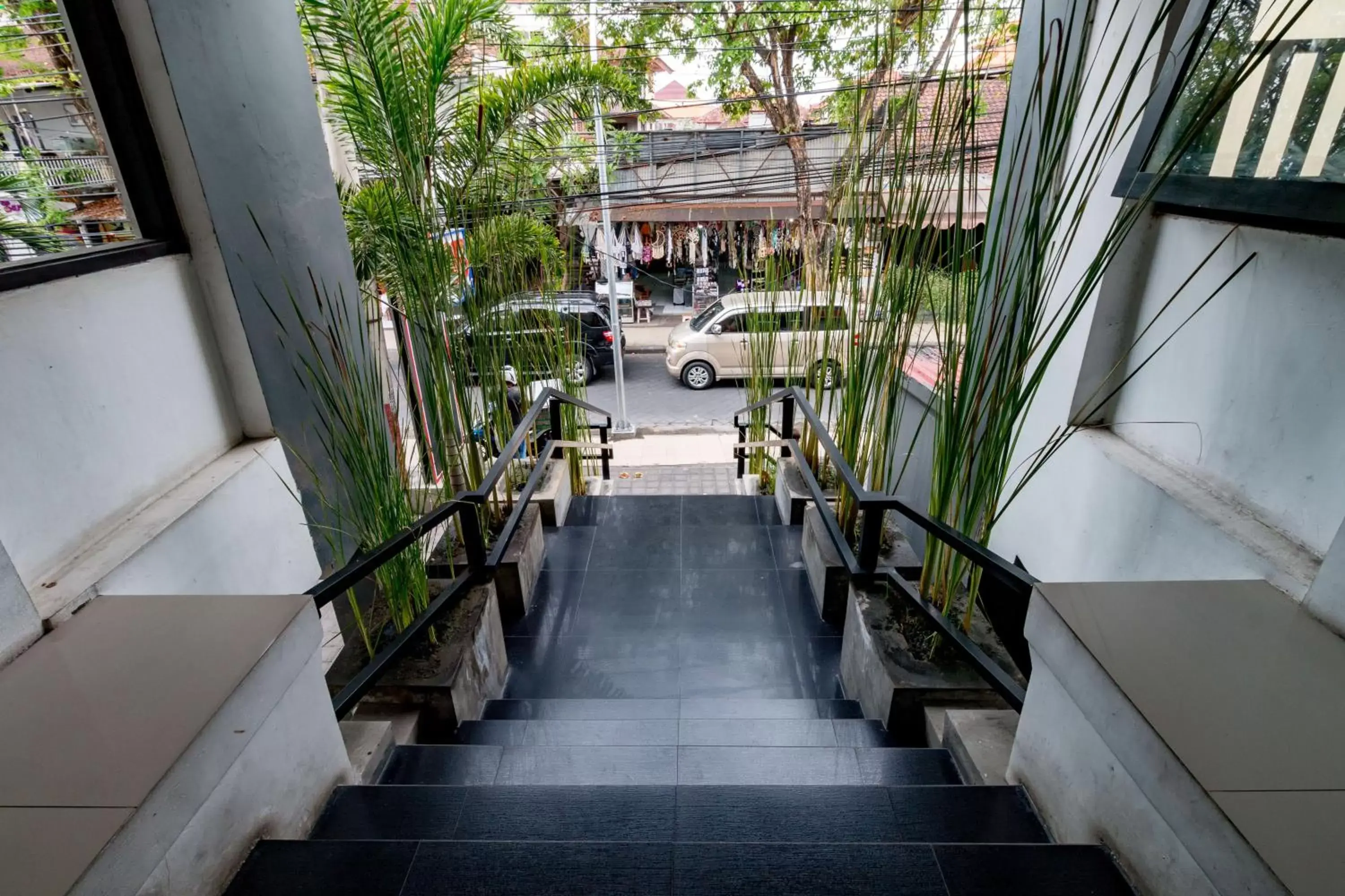 Facade/entrance in AB Hotel Kuta