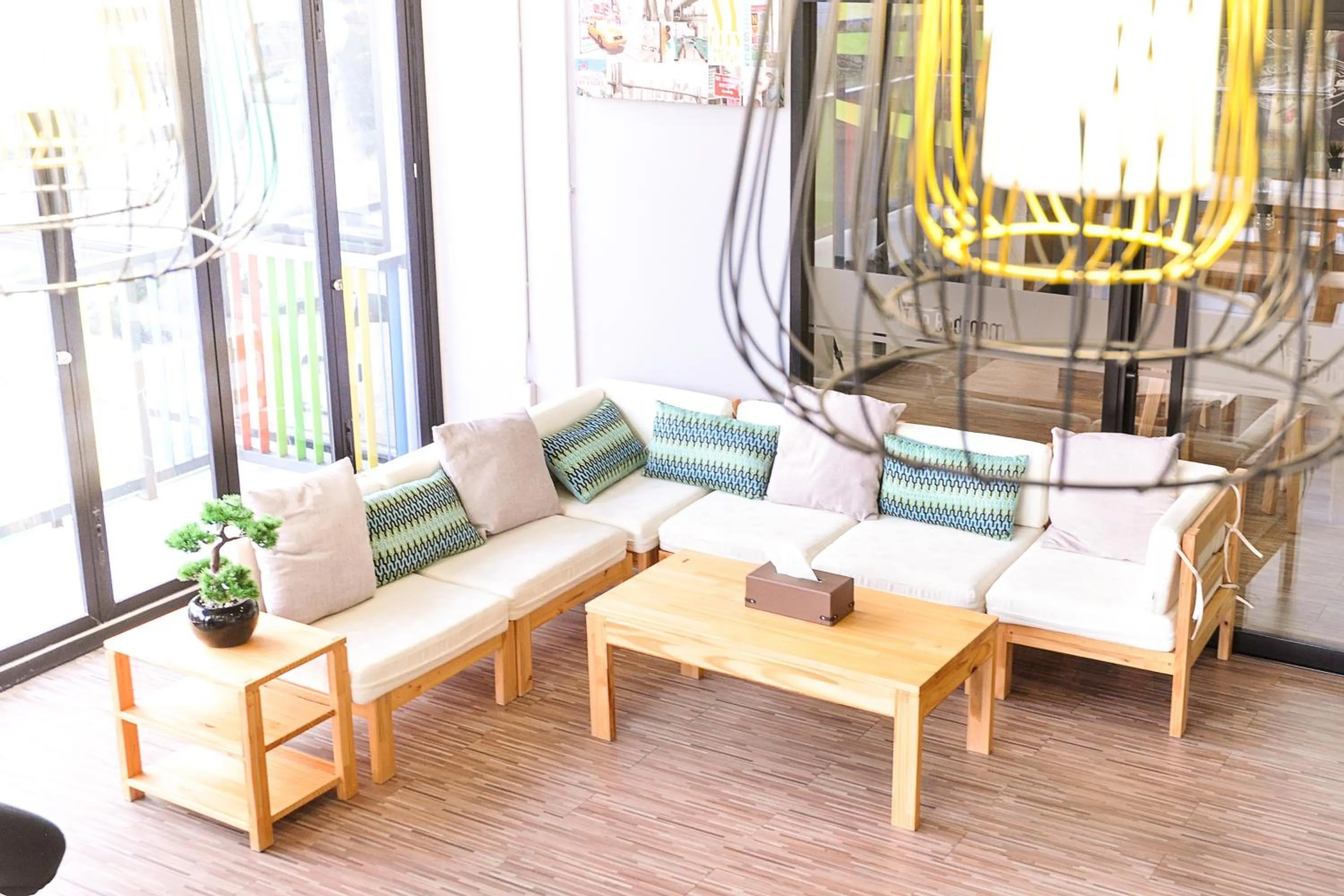 Living room in The Bedroom