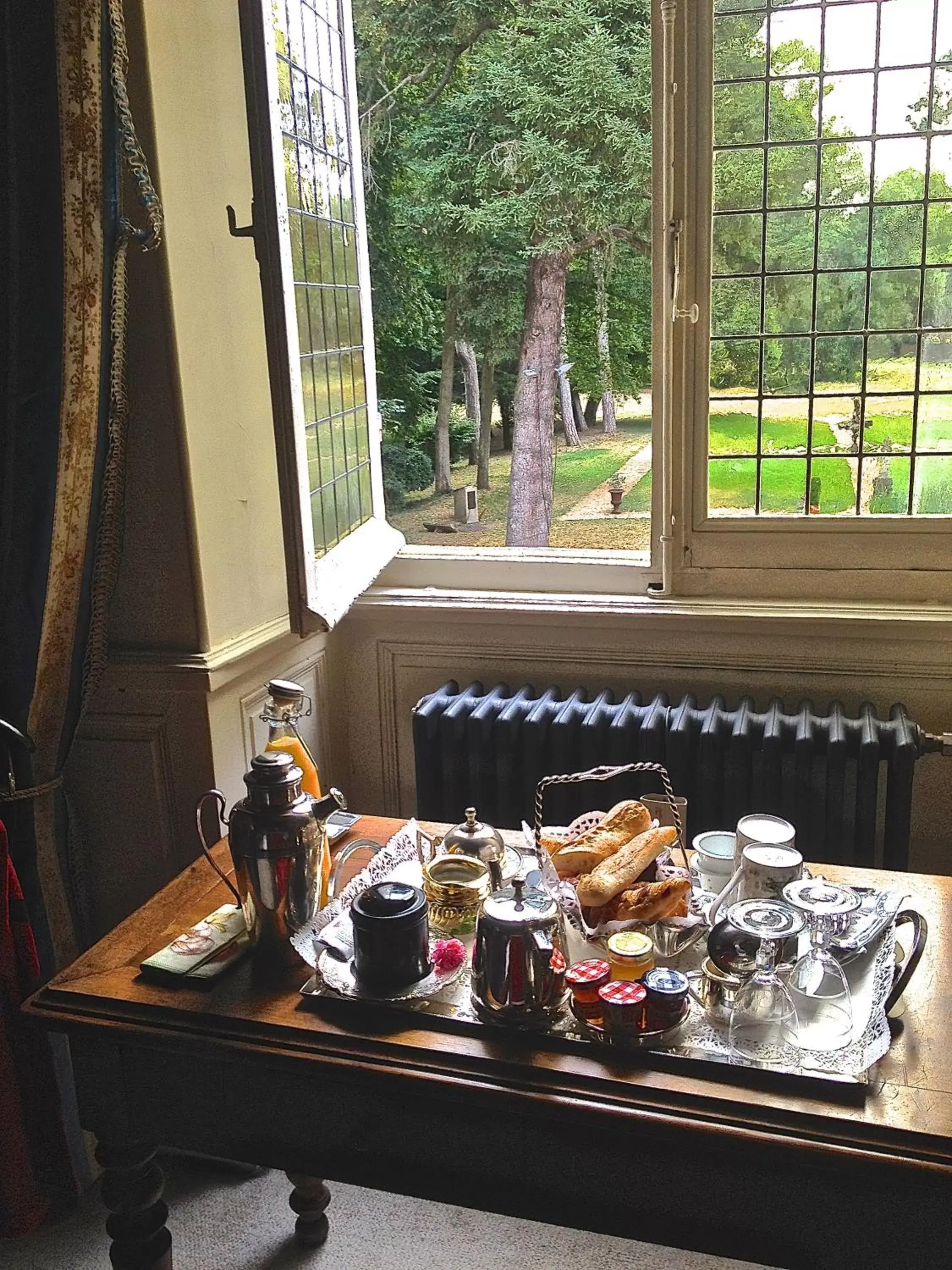 Food and drinks in Château de Varennes