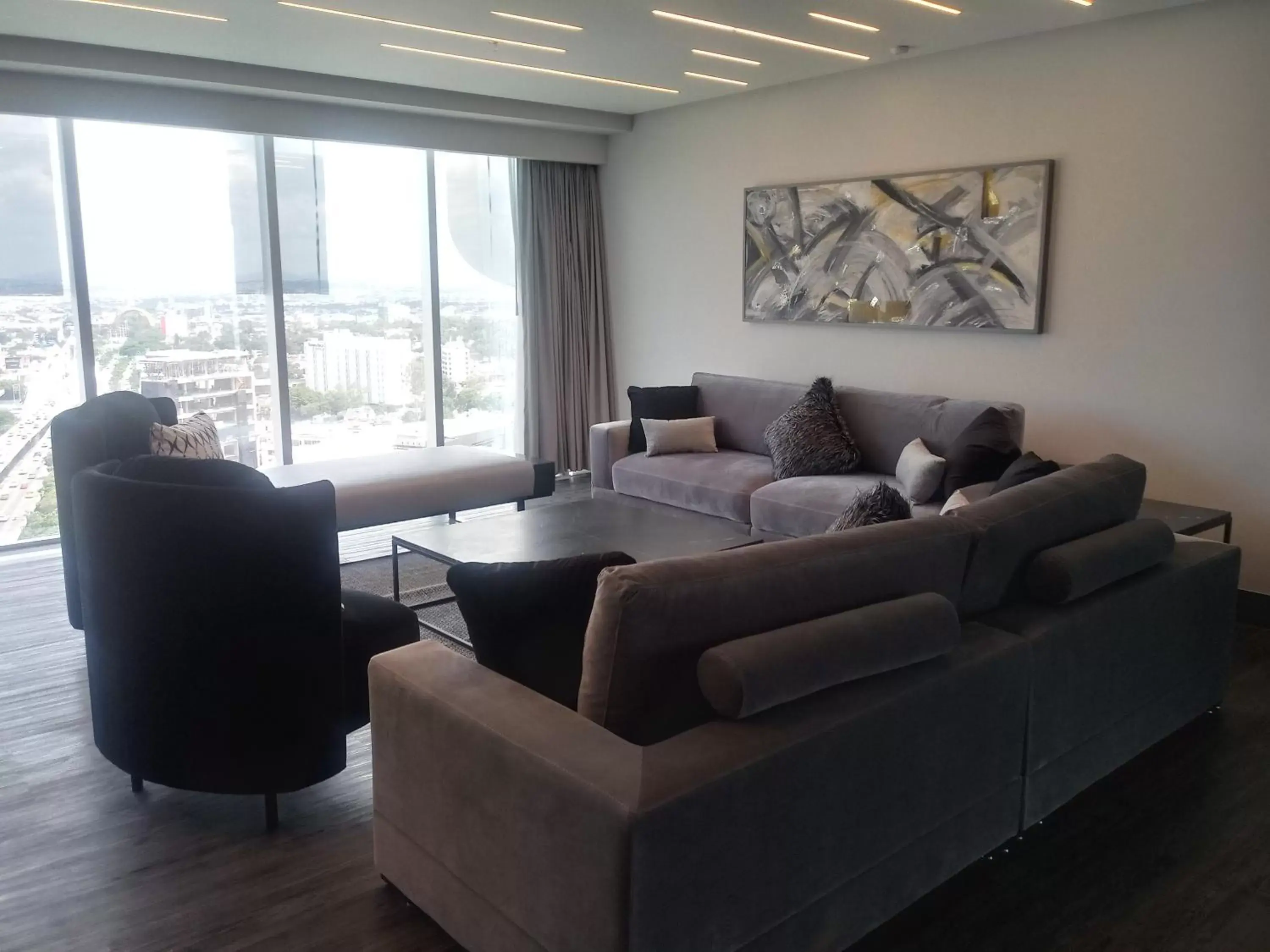 Living room in Baruk Guadalajara Hotel de Autor Living room in Baruk Guadalajara Hotel de Autor