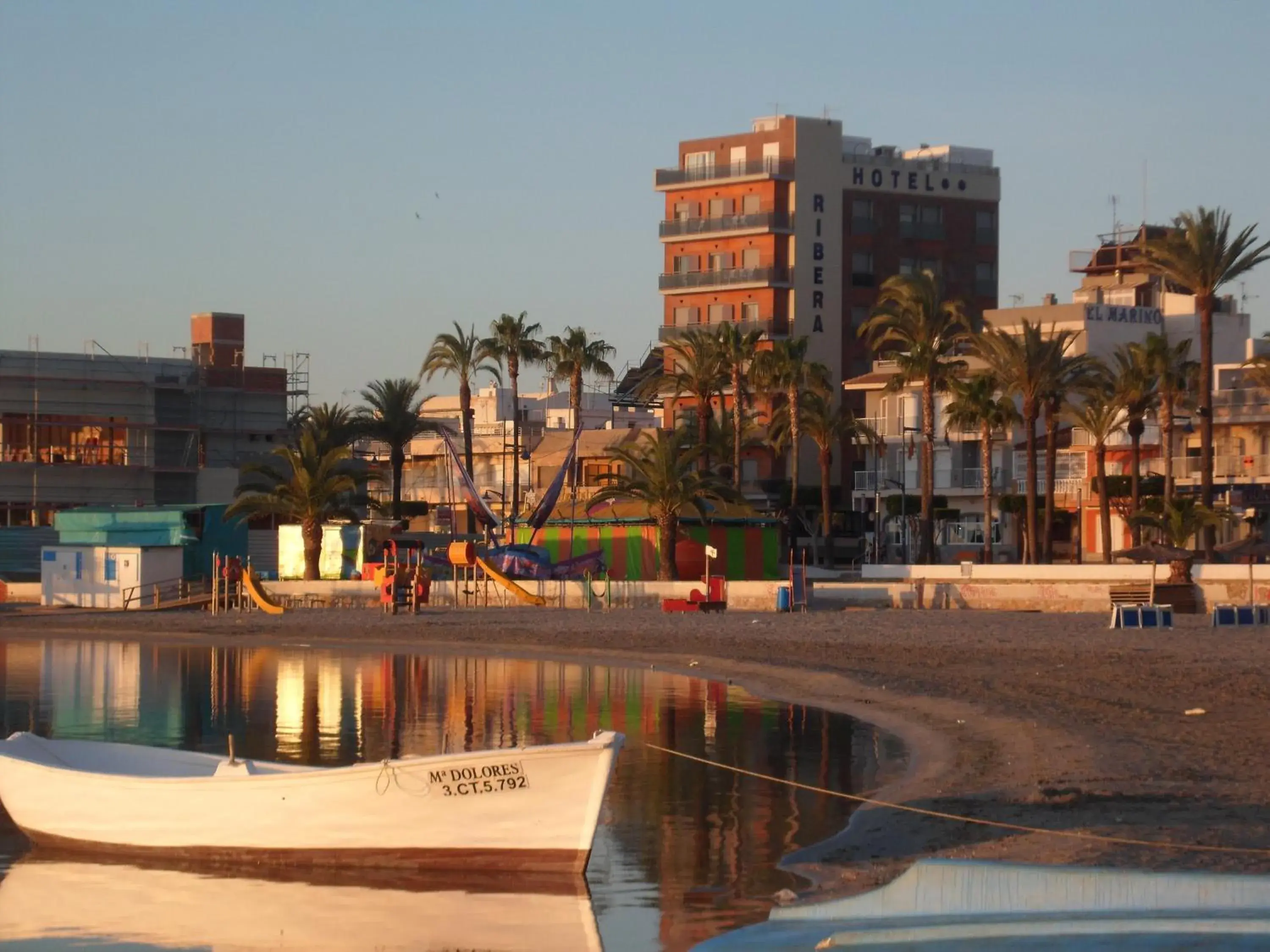 Beach in Hotel Ribera