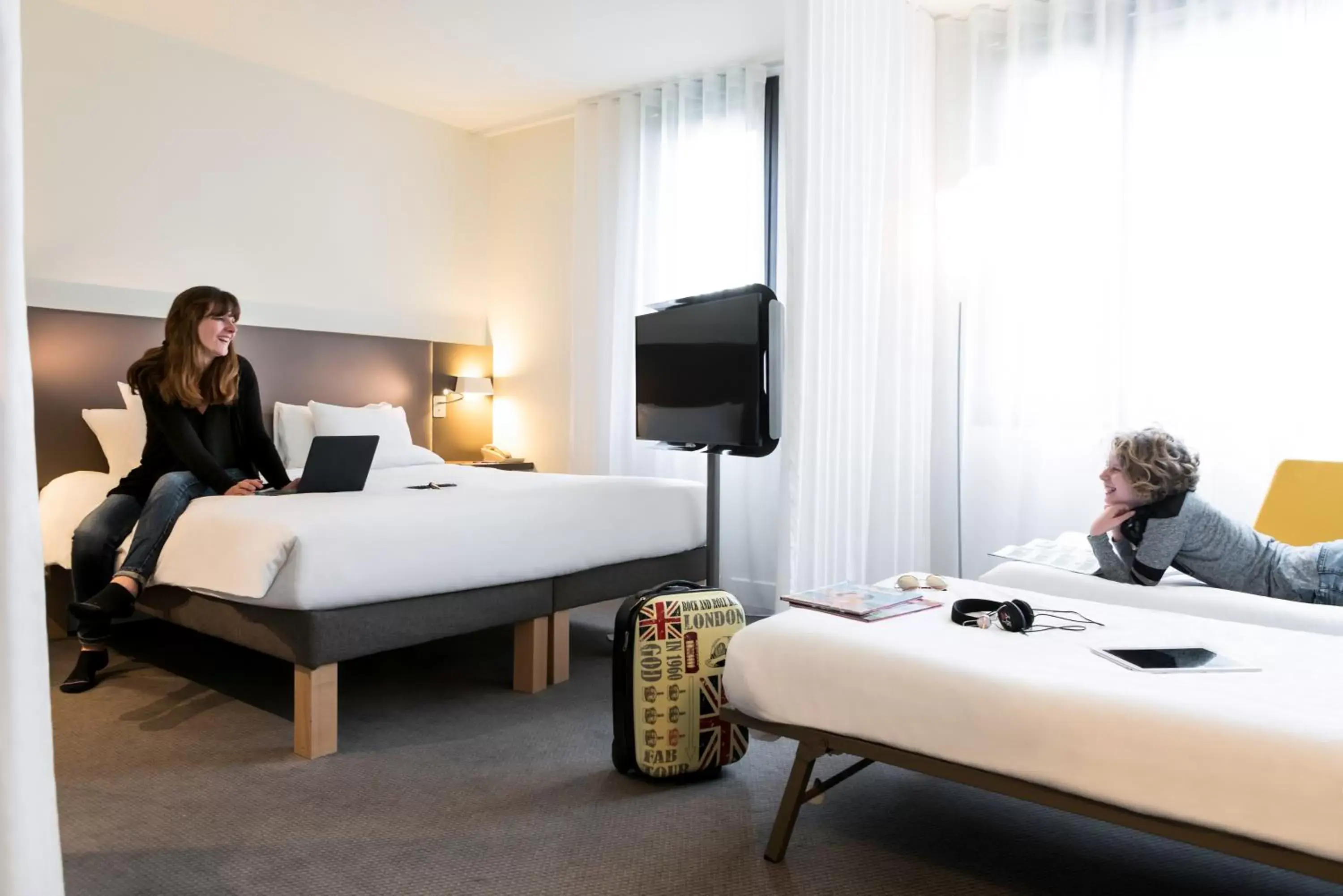 Bedroom in Novotel Suites Paris CDG Airport Villepinte