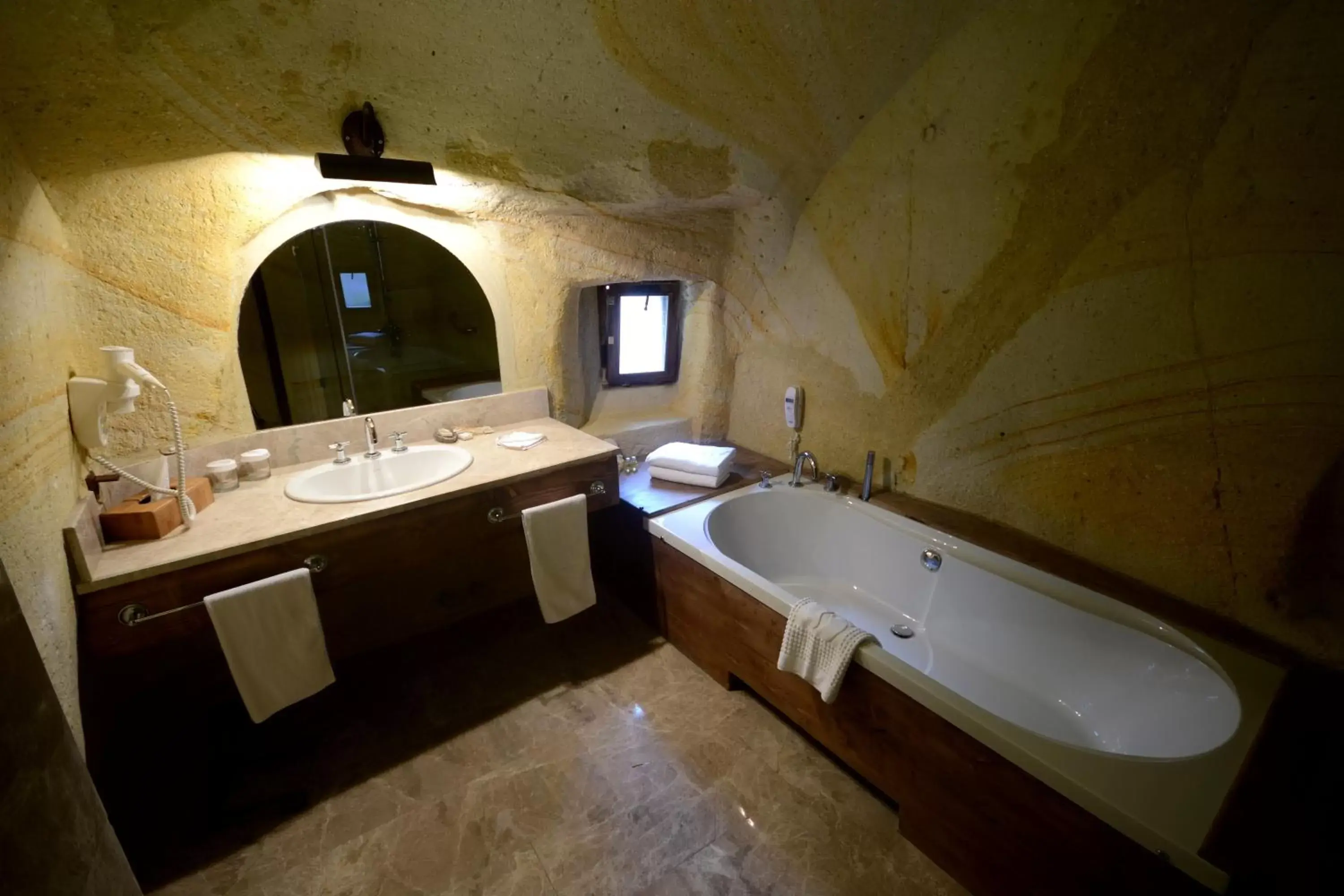 Bathroom in Fresco Cave Suites Cappadocia