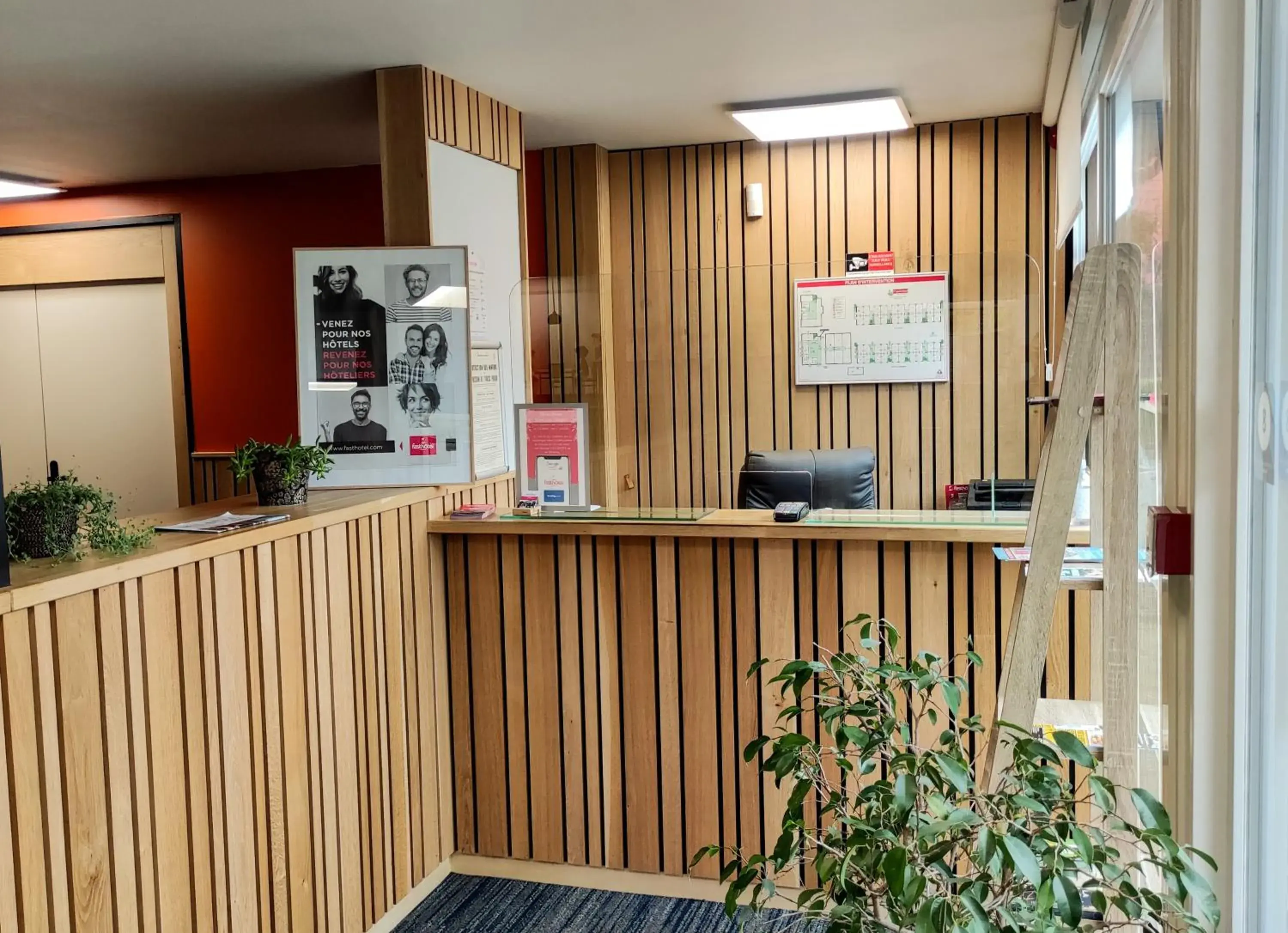 Lobby or reception, Lobby/Reception in Fasthotel Laval