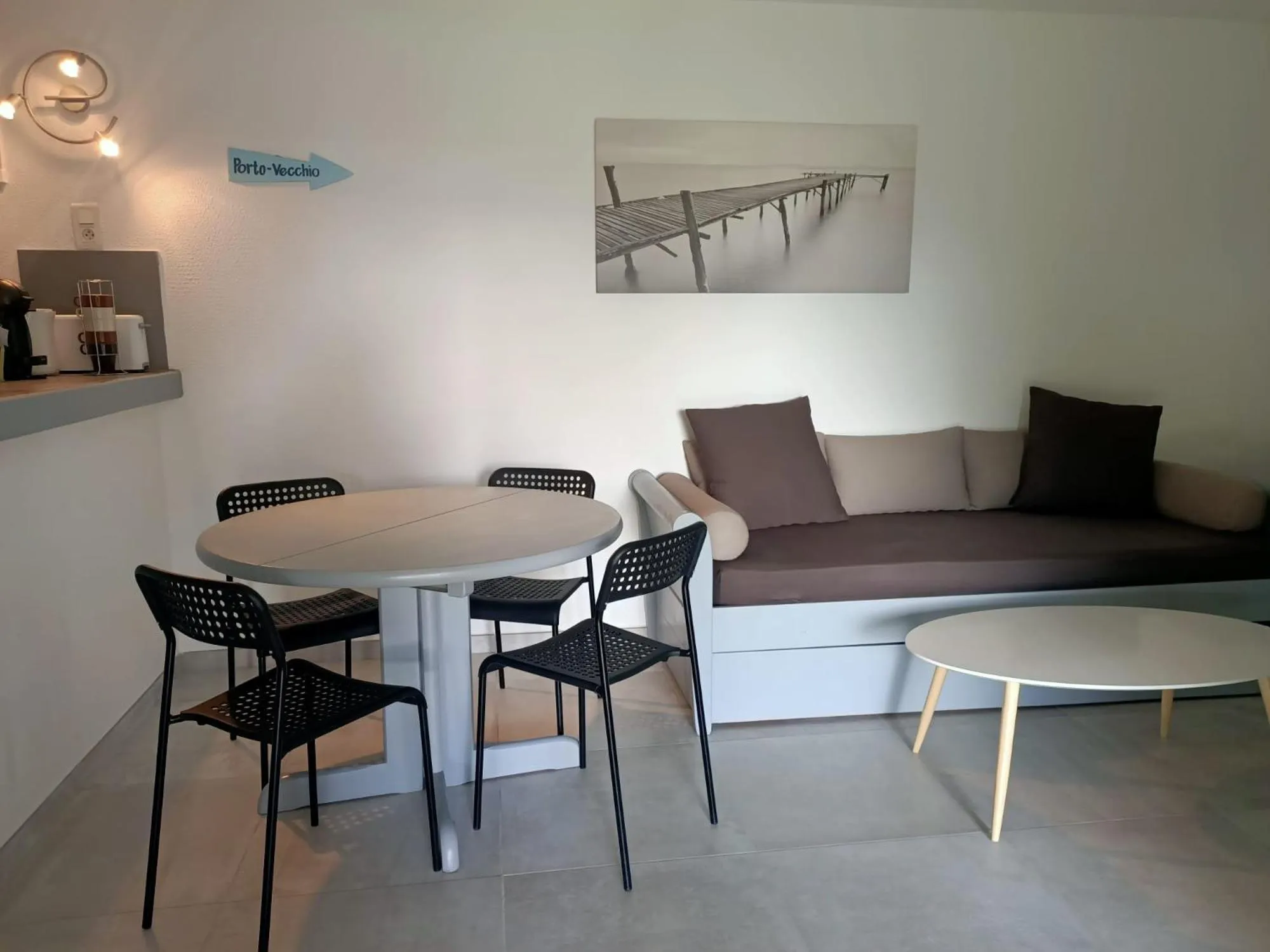 Living room in Résidence Marina Di Santa Giulia