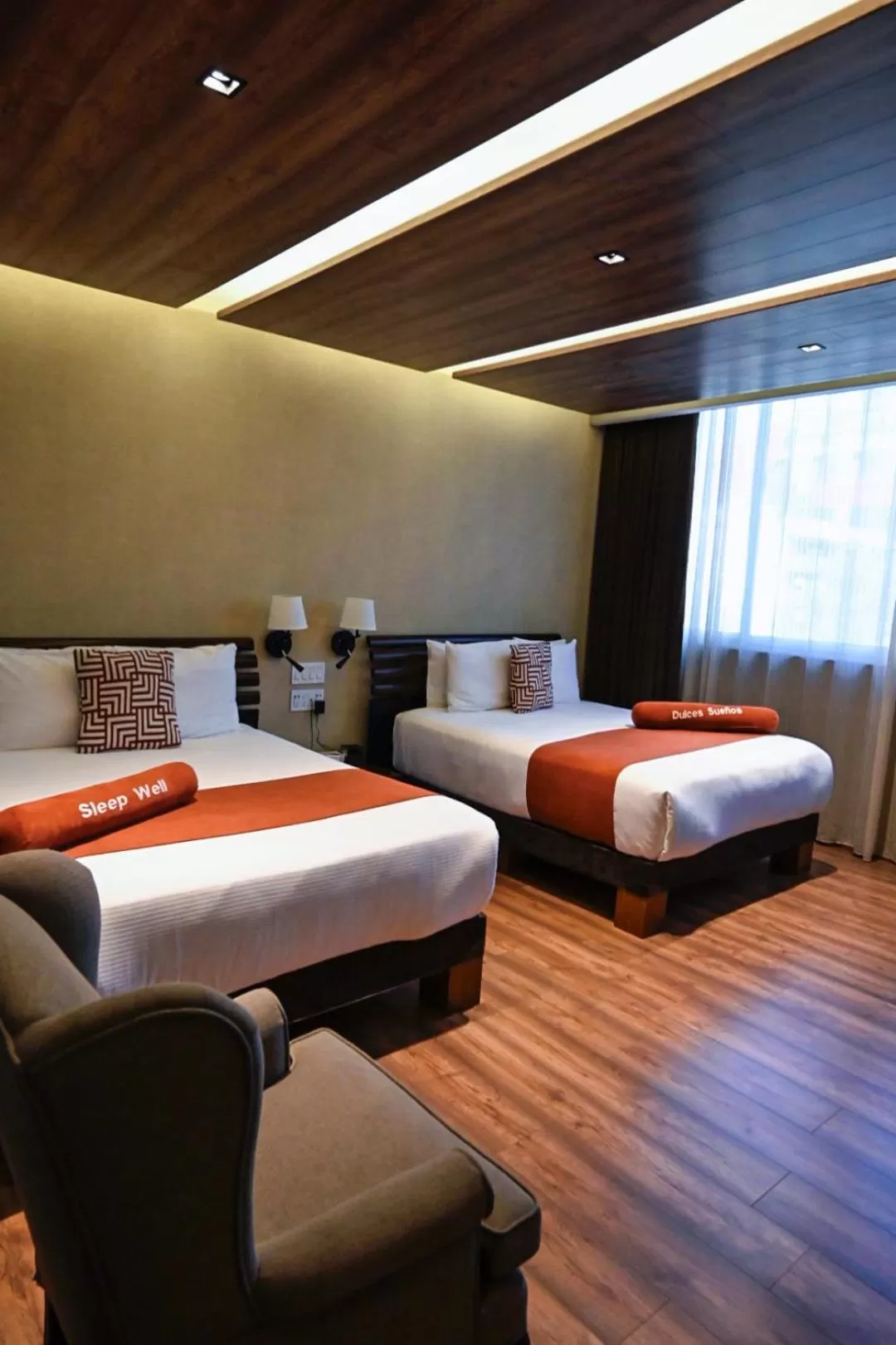 Bed in Hotel Park Nilo Reforma