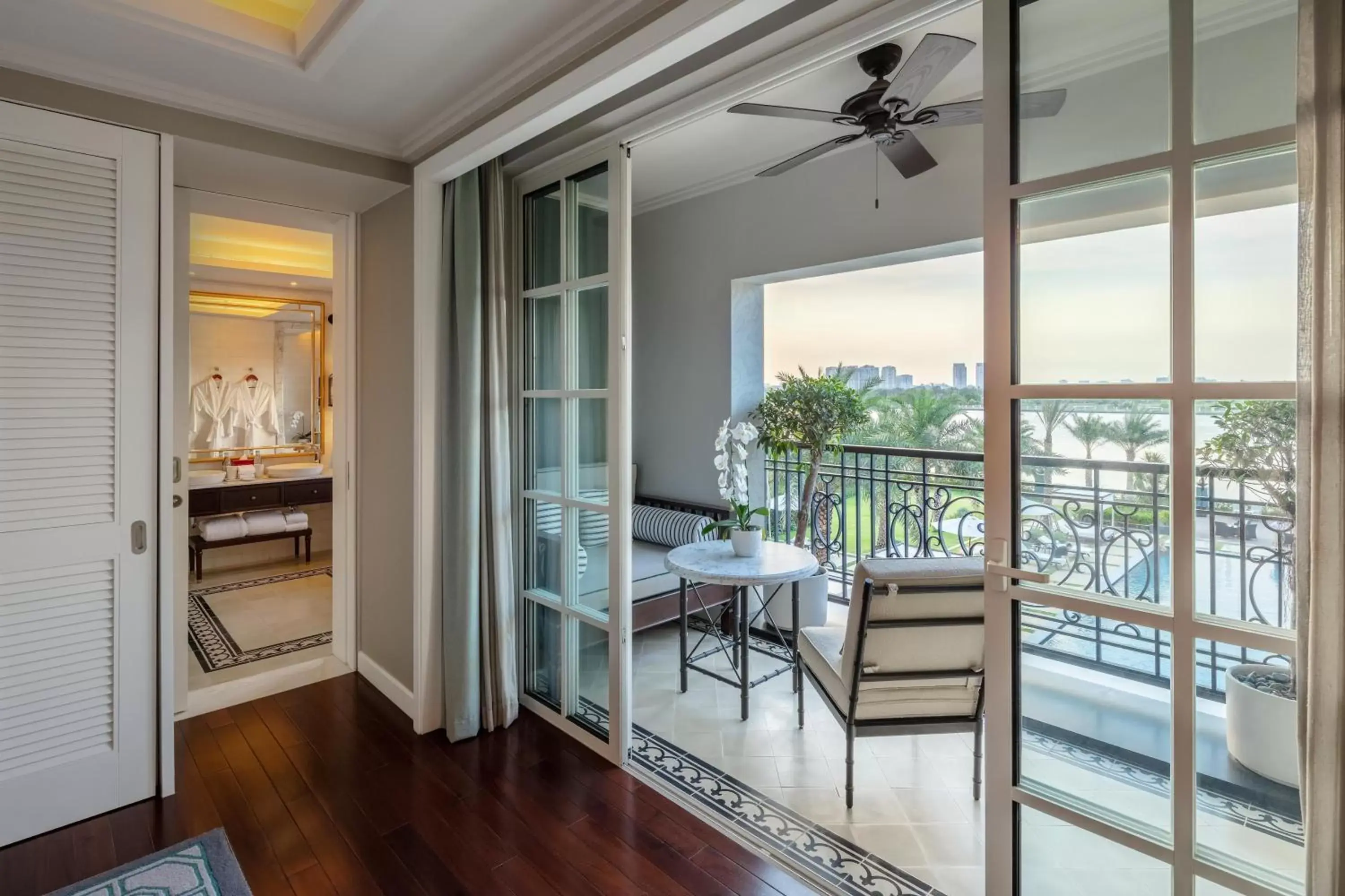 Balcony/Terrace in Mia Saigon – Luxury Boutique Hotel