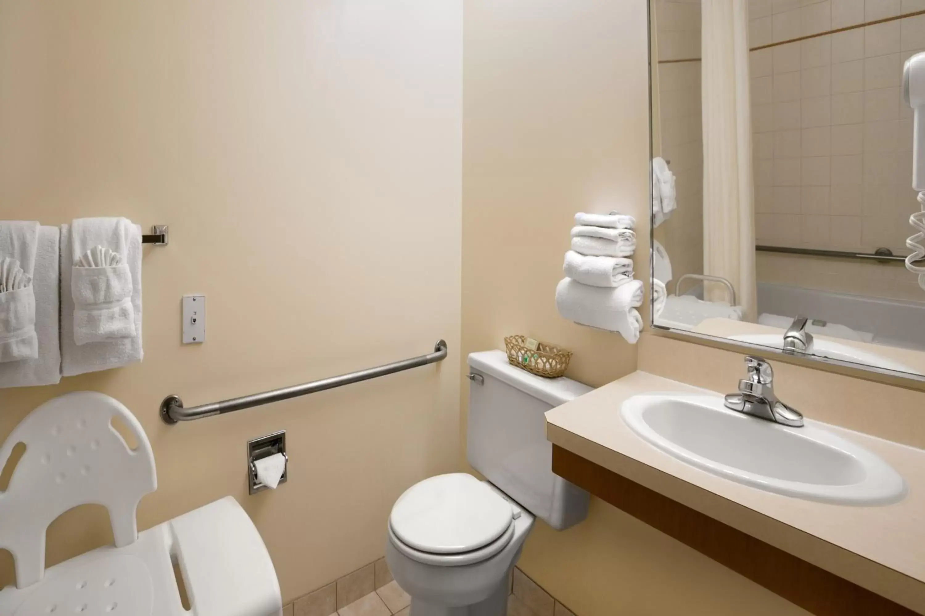 Toilet, Bathroom in Super 8 by Wyndham Fort Nelson BC