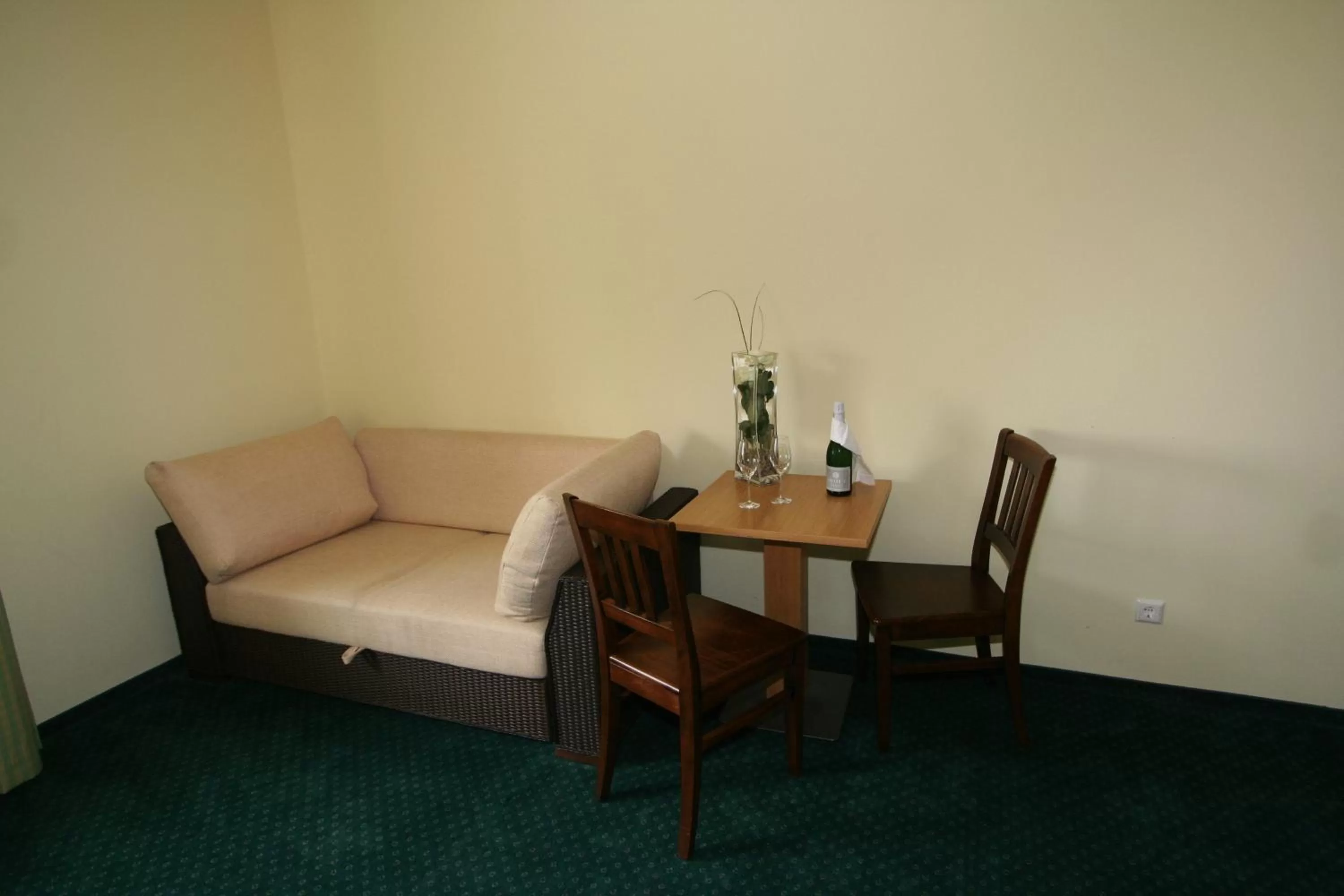 Seating area in Fischerstüberl