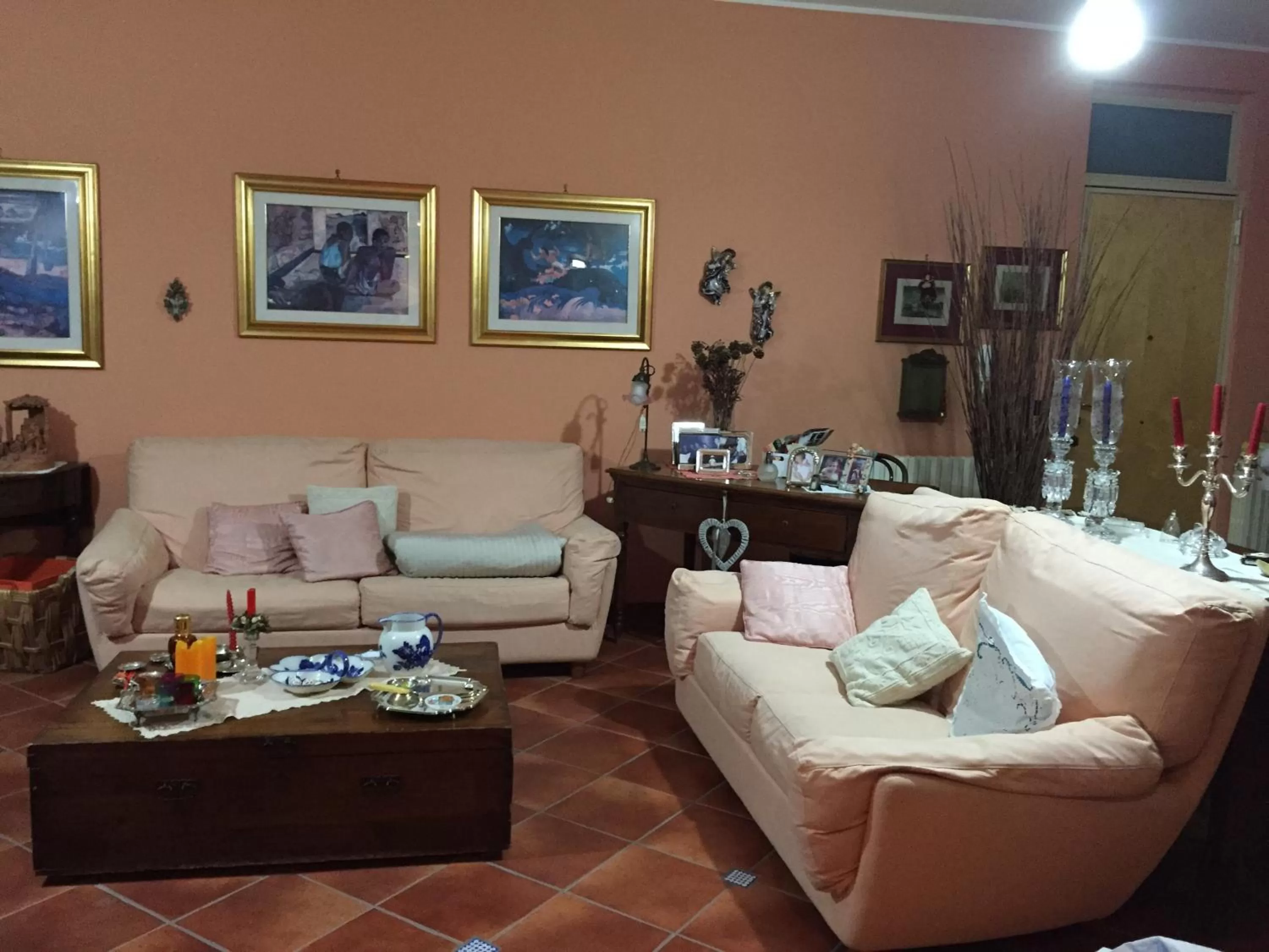 Living room in B&B Casa Margherita