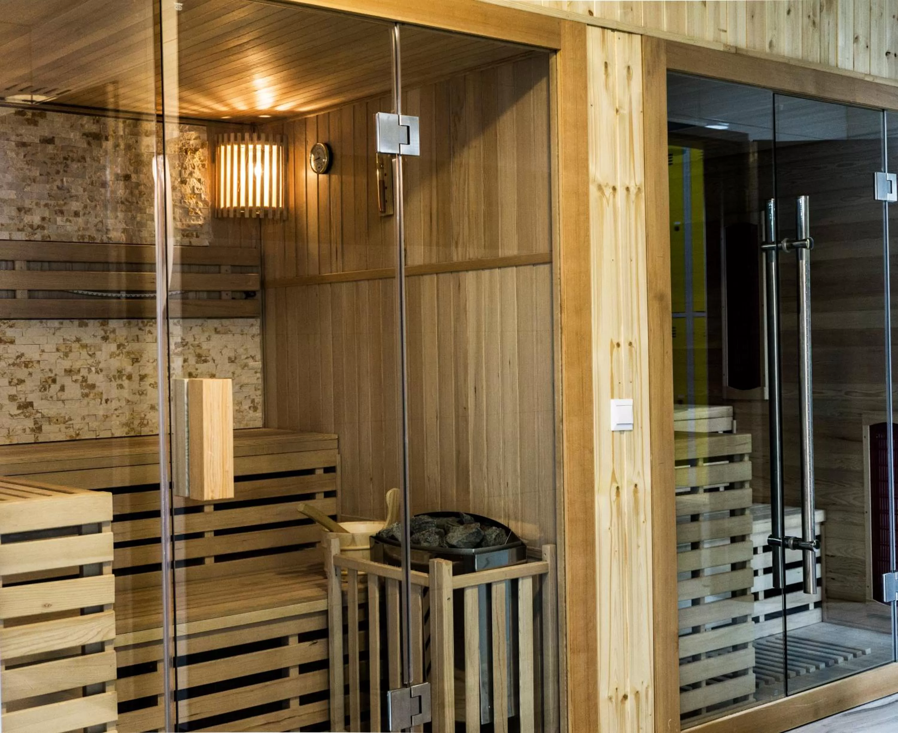 Sauna in dask resort