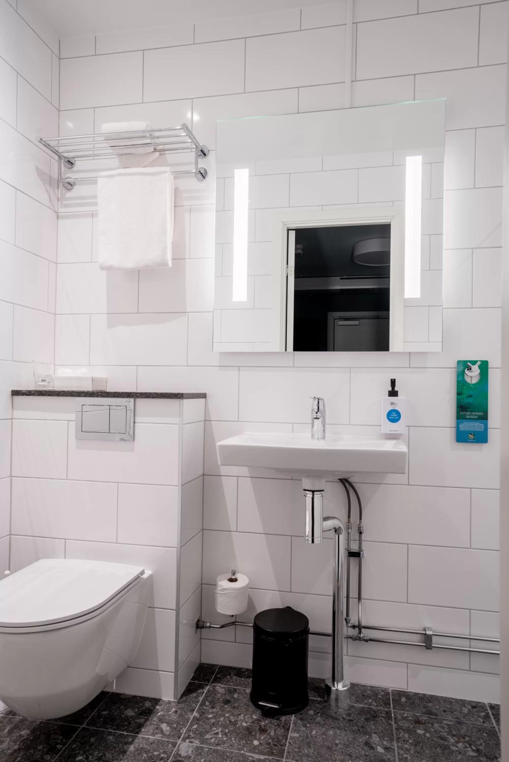 Toilet in Quality Hotel Park Södertälje City