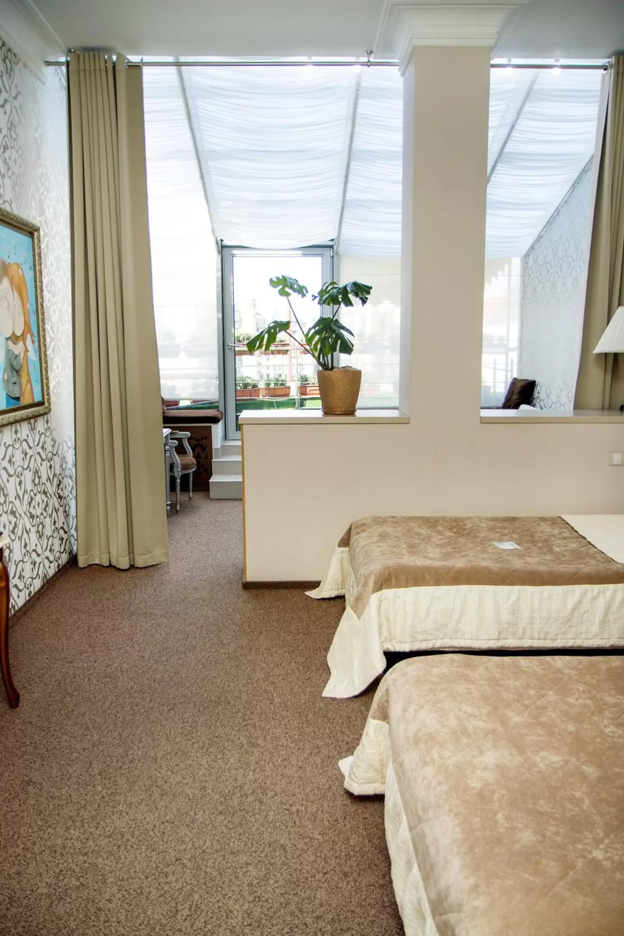 Standard Twin Room in Boutique Spa Casino Hotel Lybid Plaza Standard Twin Room in Boutique Spa Casino Hotel Lybid Plaza