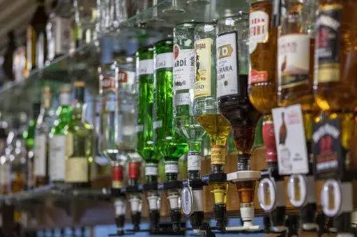 Alcoholic drinks, Drinks in Pentland Hotel