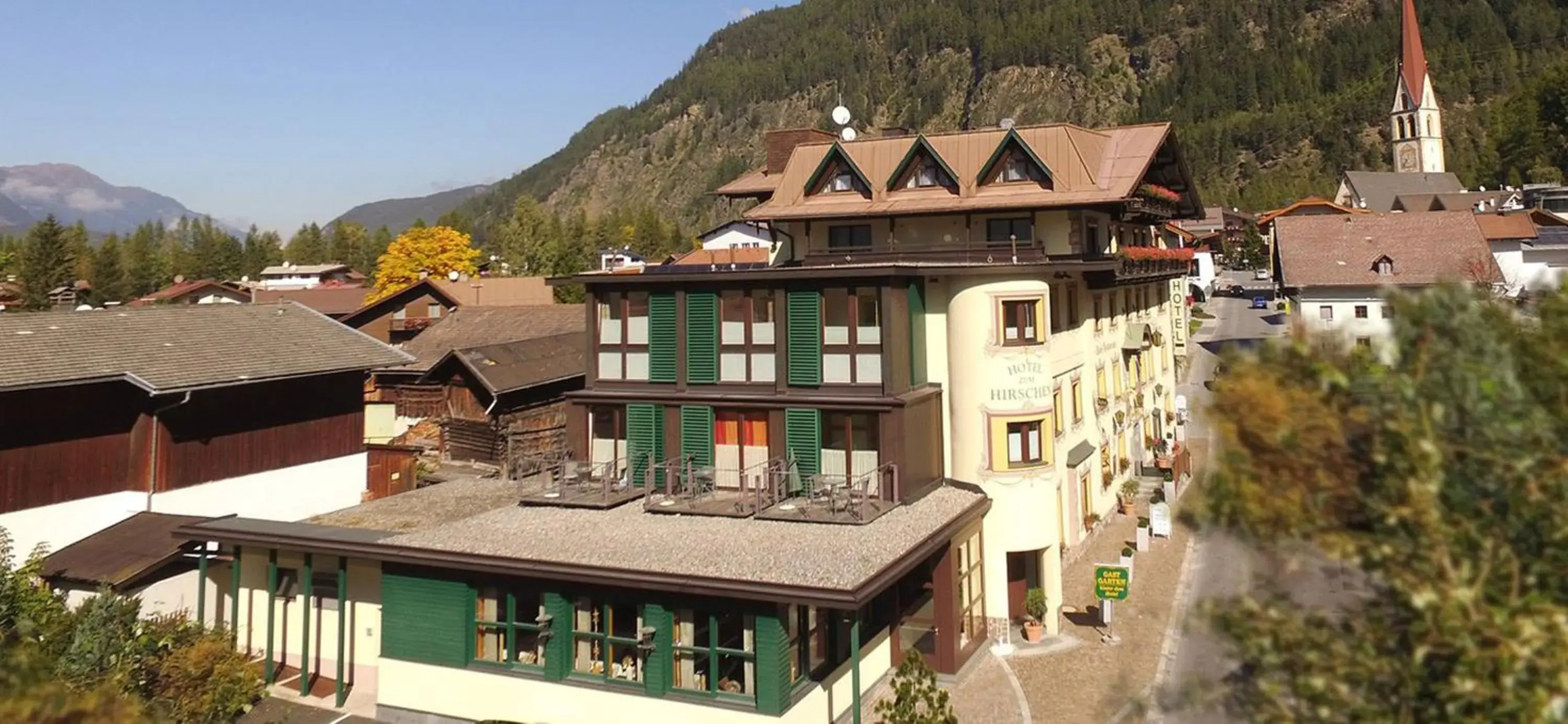 Bird's eye view, Neighborhood in Hotel Zum Hirschen