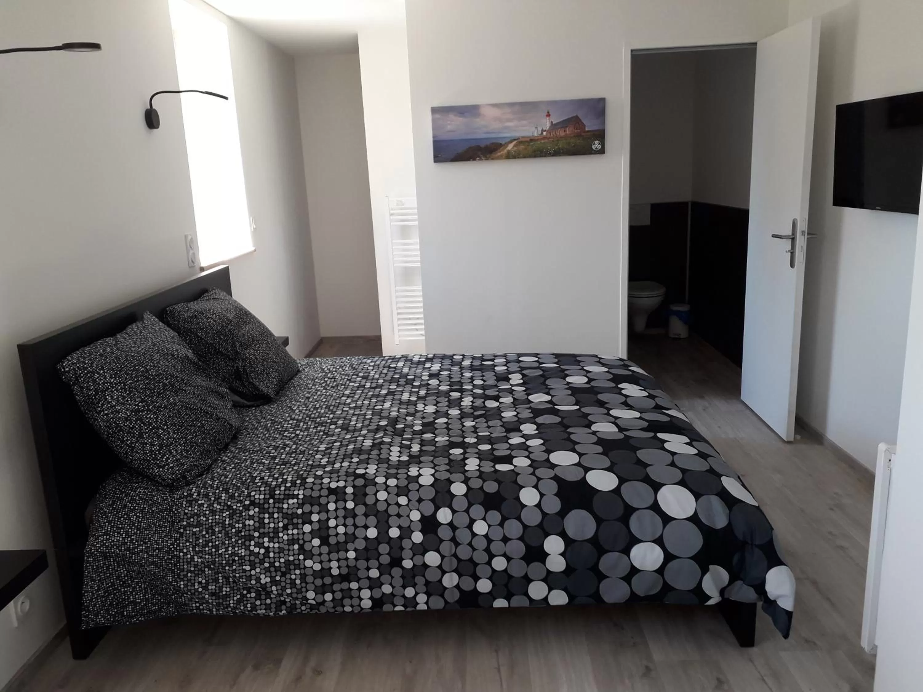 Bed in CHAMBRES D'HOTES PORTSALL