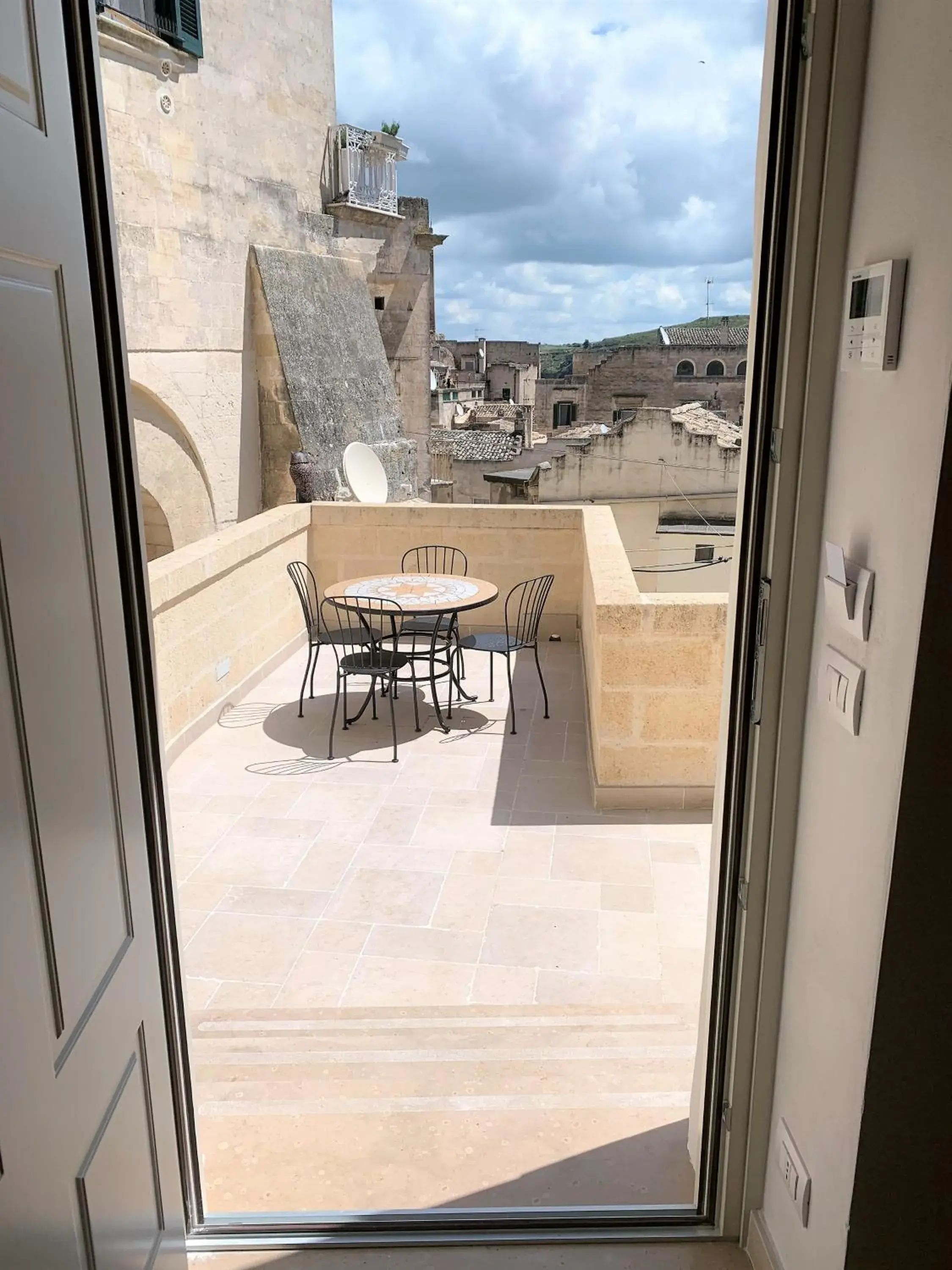 Balcony/Terrace in Albergo Del Sedile